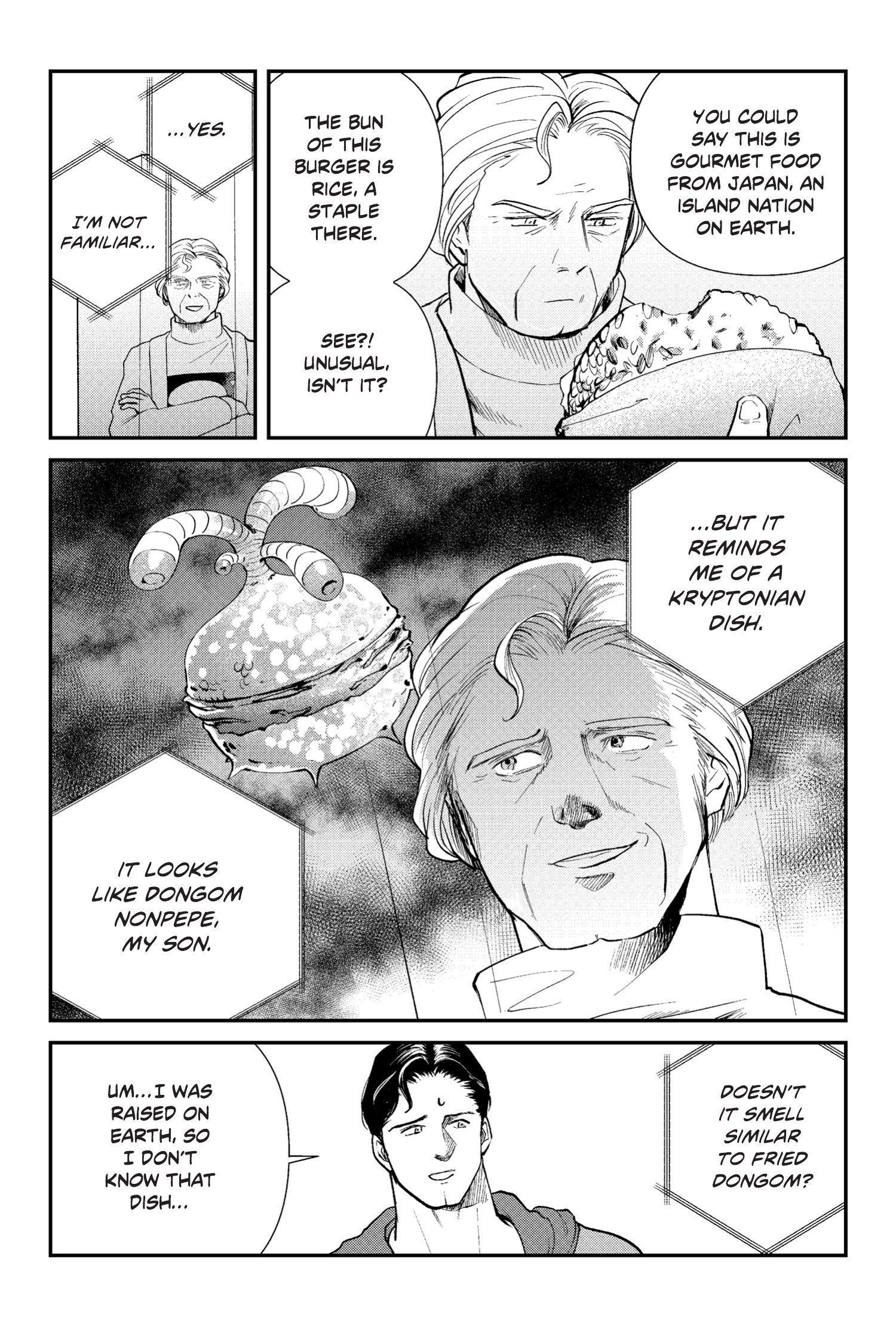 Read online Superman vs. Meshi comic -  Issue #8 - 12