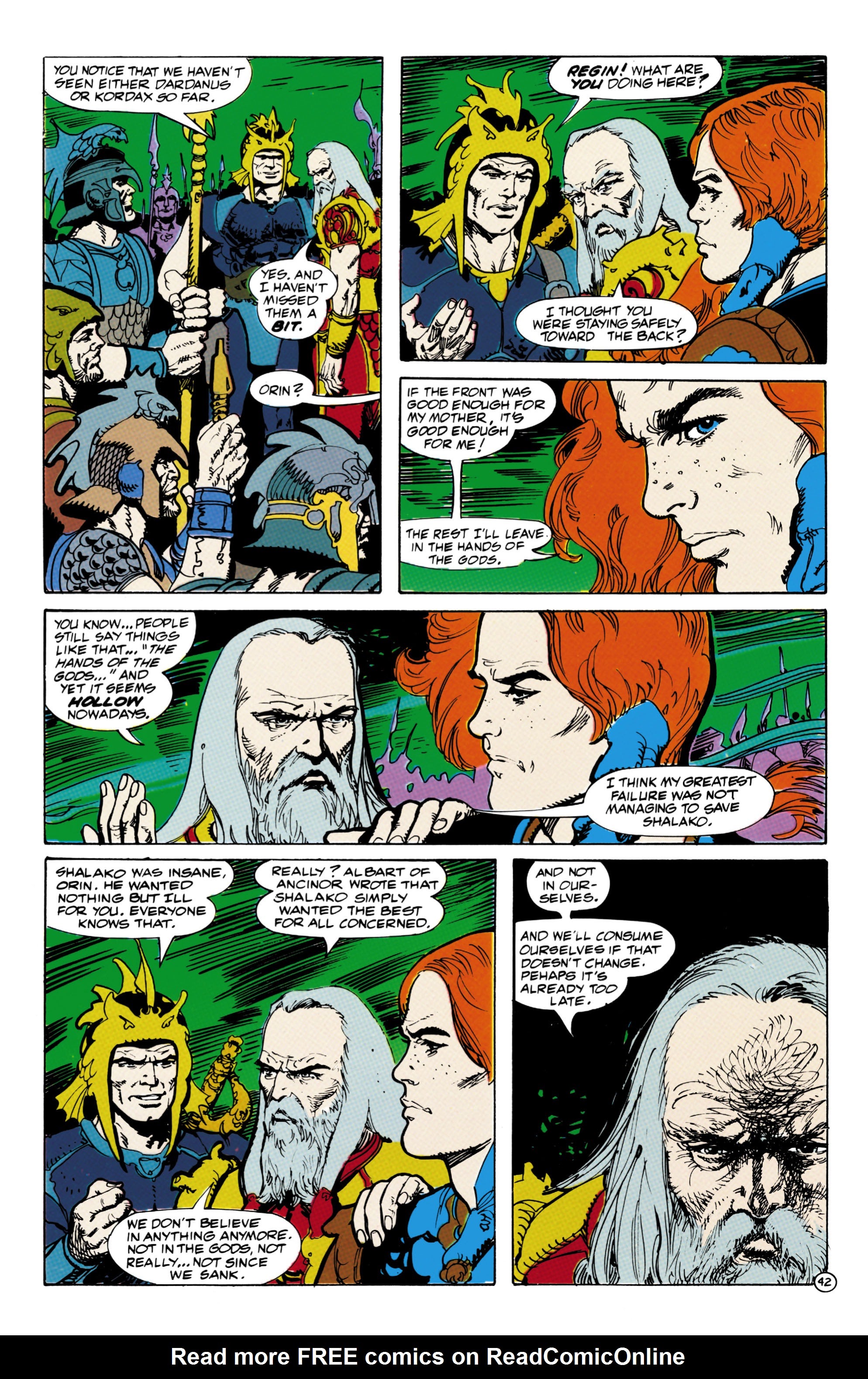 Read online The Atlantis Chronicles comic -  Issue #4 - 42