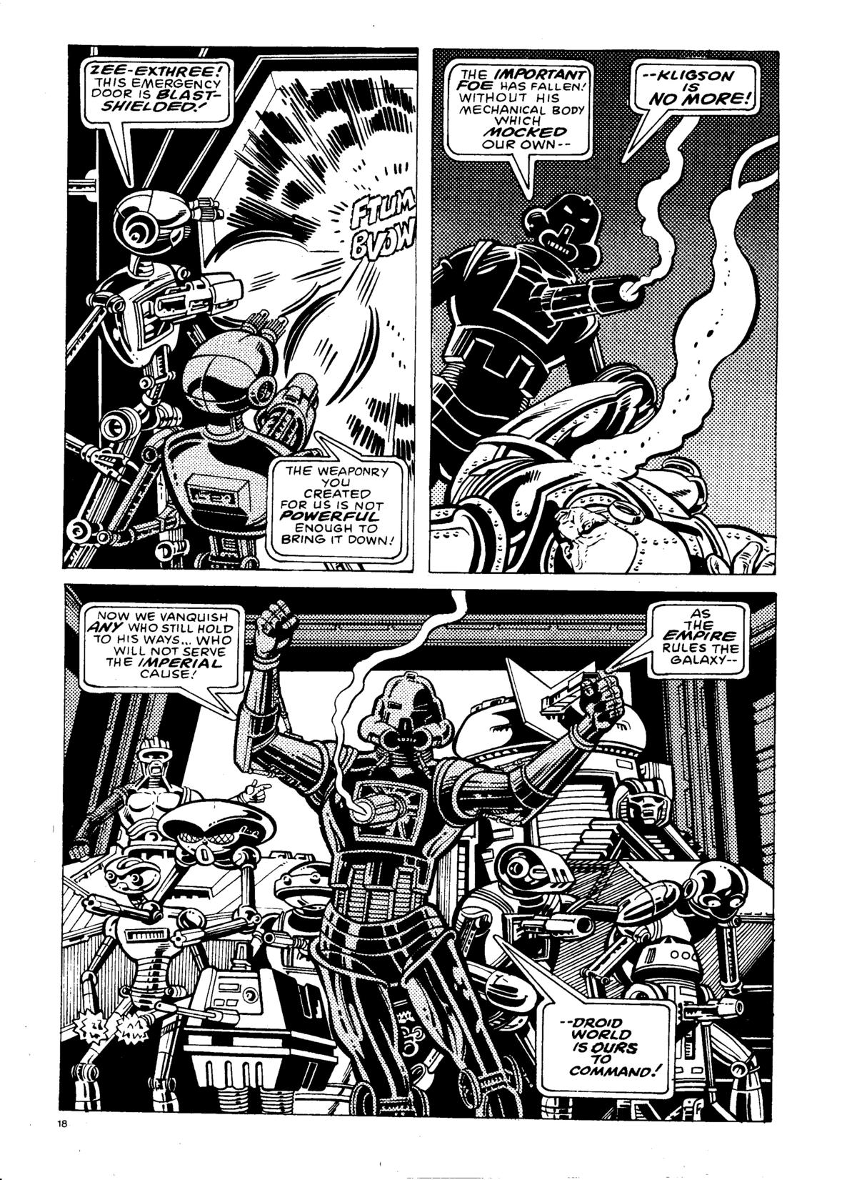Read online Star Wars Weekly comic -  Issue #142 - 18