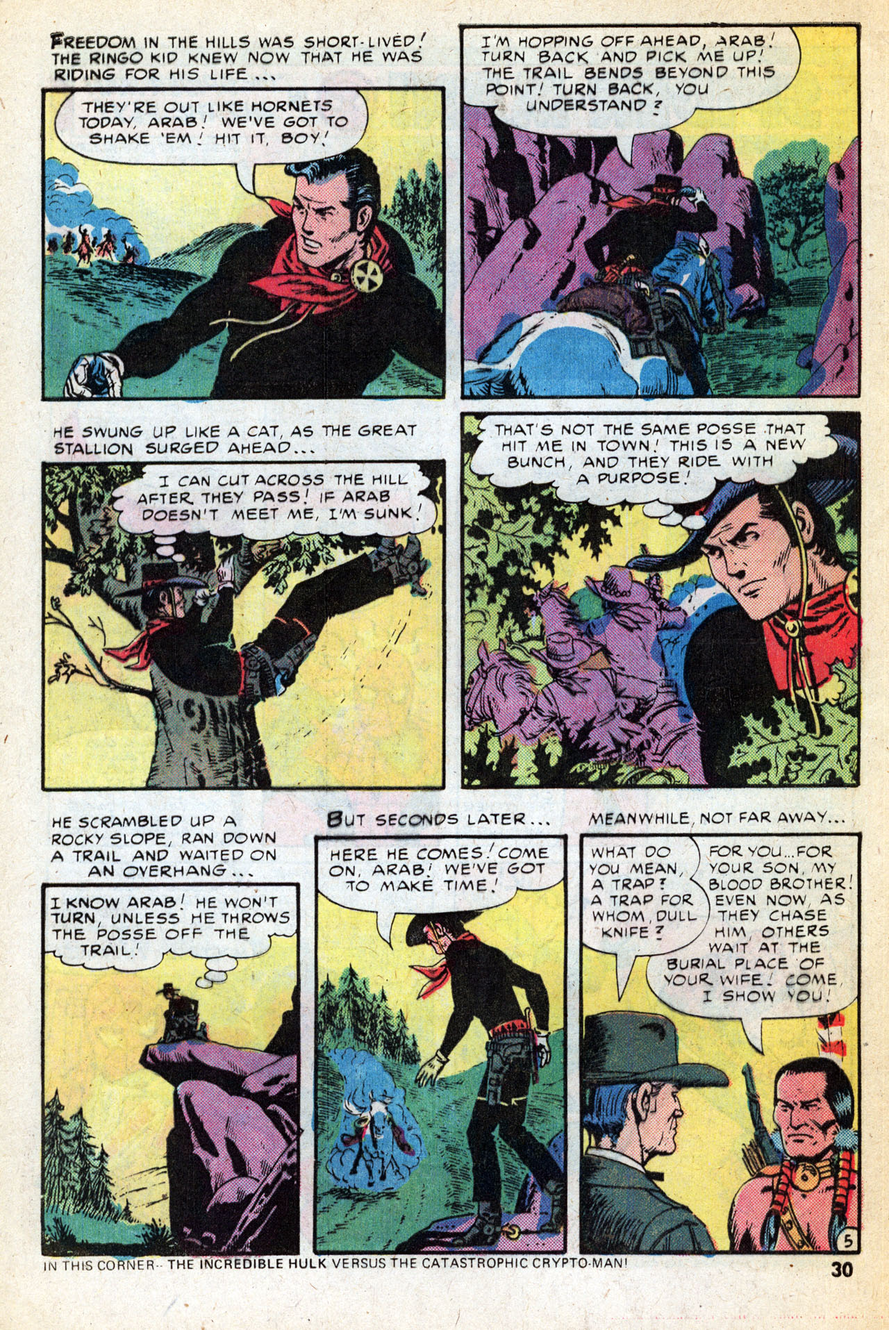 Read online Ringo Kid (1970) comic -  Issue #30 - 32