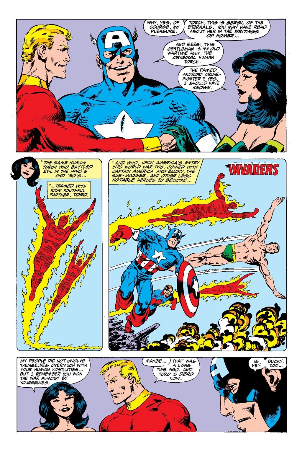 Read online Atlantis Attacks comic -  Issue # _The Original Epic (Part 1) - 62