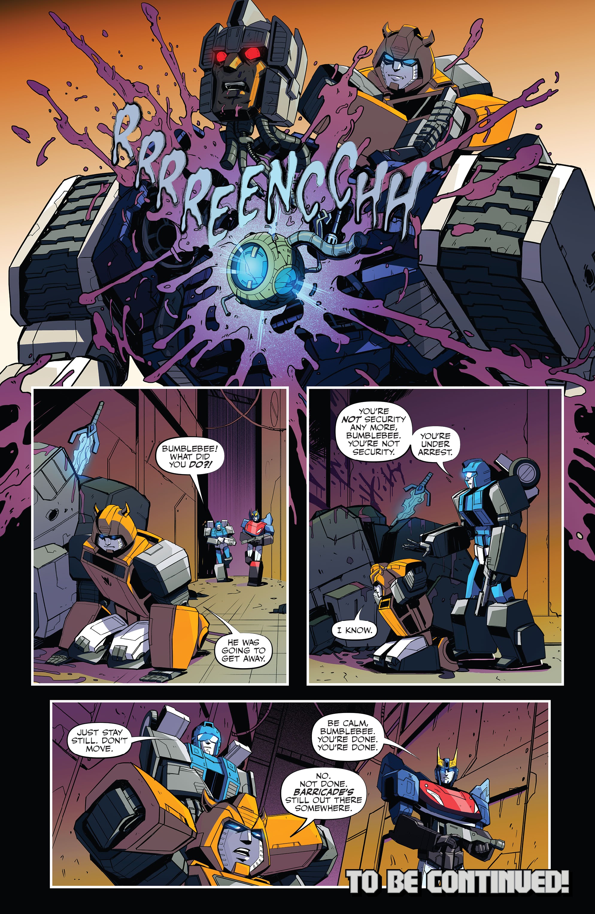 Read online Transformers (2019) comic -  Issue #22 - 24