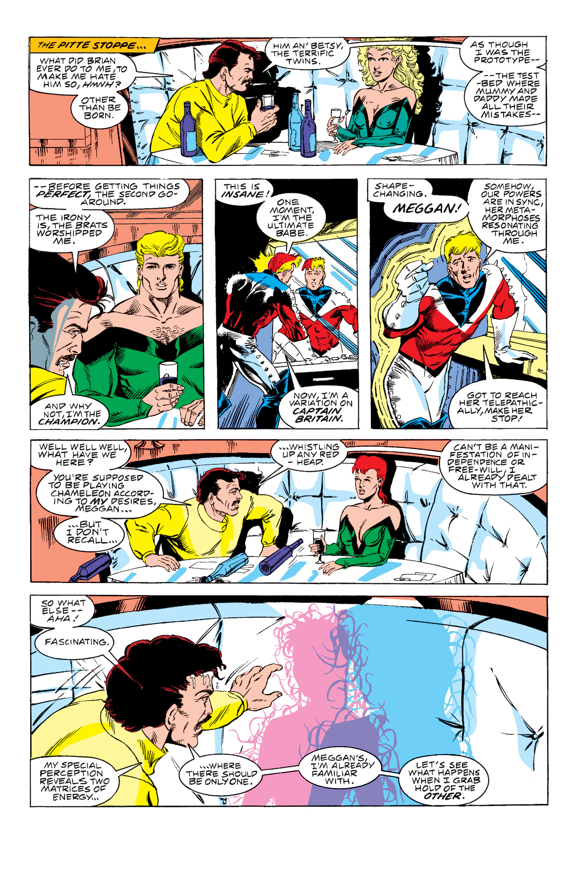 Read online Excalibur (1988) comic -  Issue #18 - 17