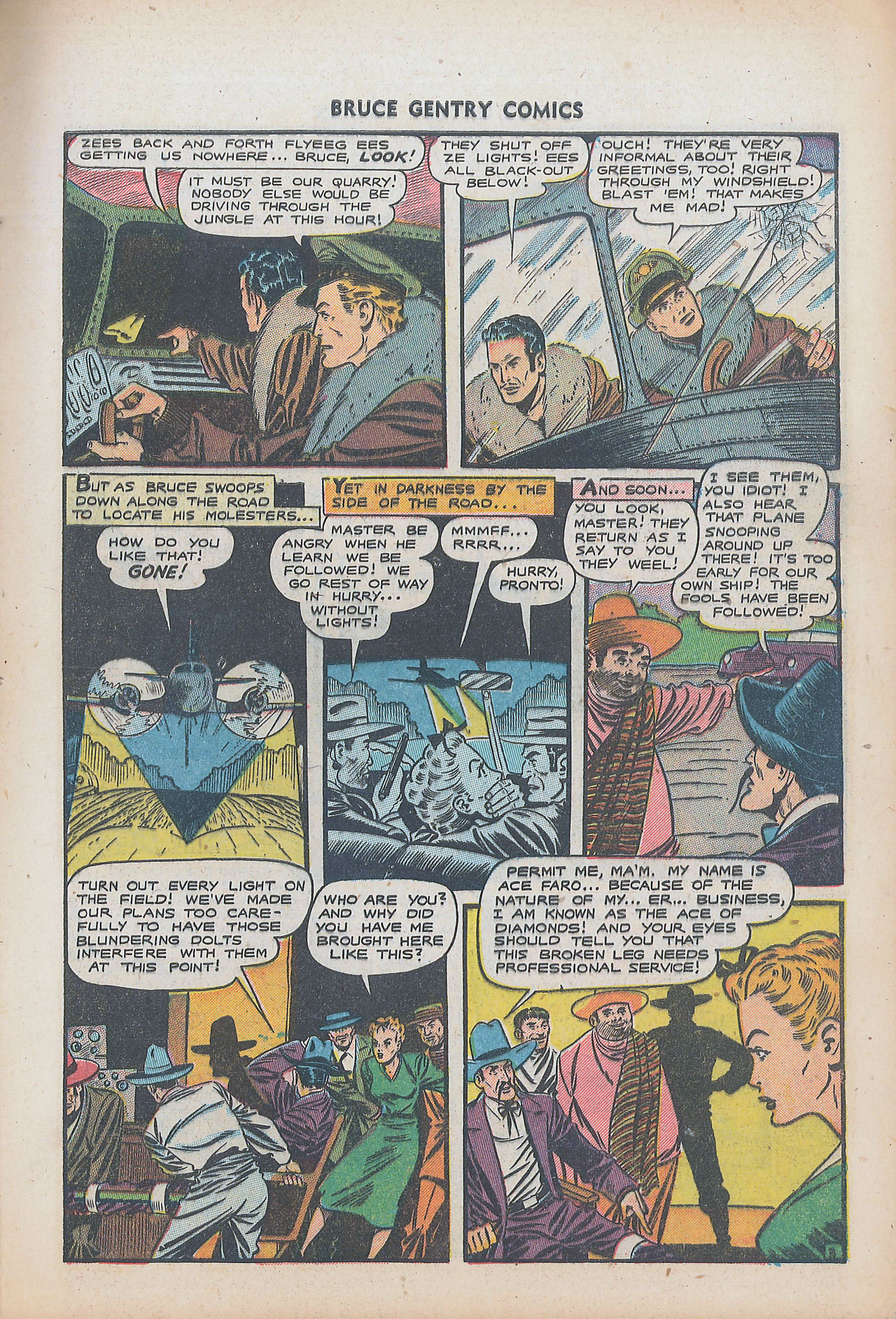 Read online Bruce Gentry comic -  Issue #5 - 5