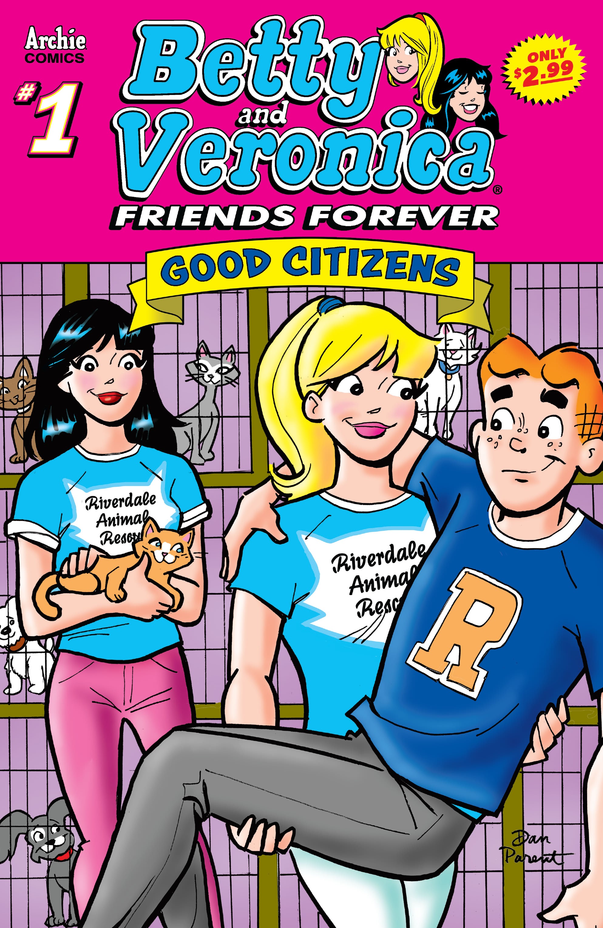 Read online Betty & Veronica Best Friends Forever: At Movies comic -  Issue #11 - 1