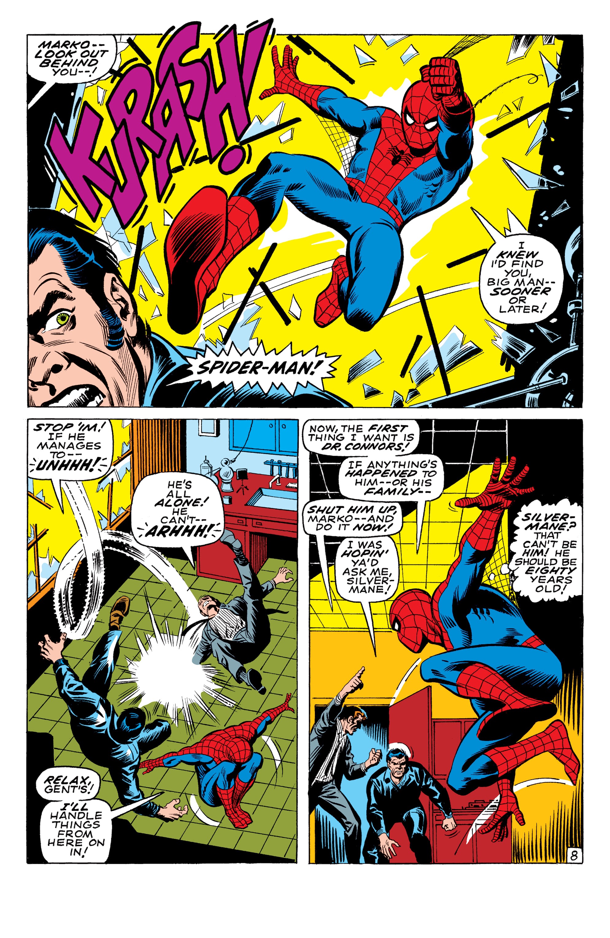 Read online Amazing Spider-Man Epic Collection comic -  Issue # The Secret of the Petrified Tablet (Part 3) - 9