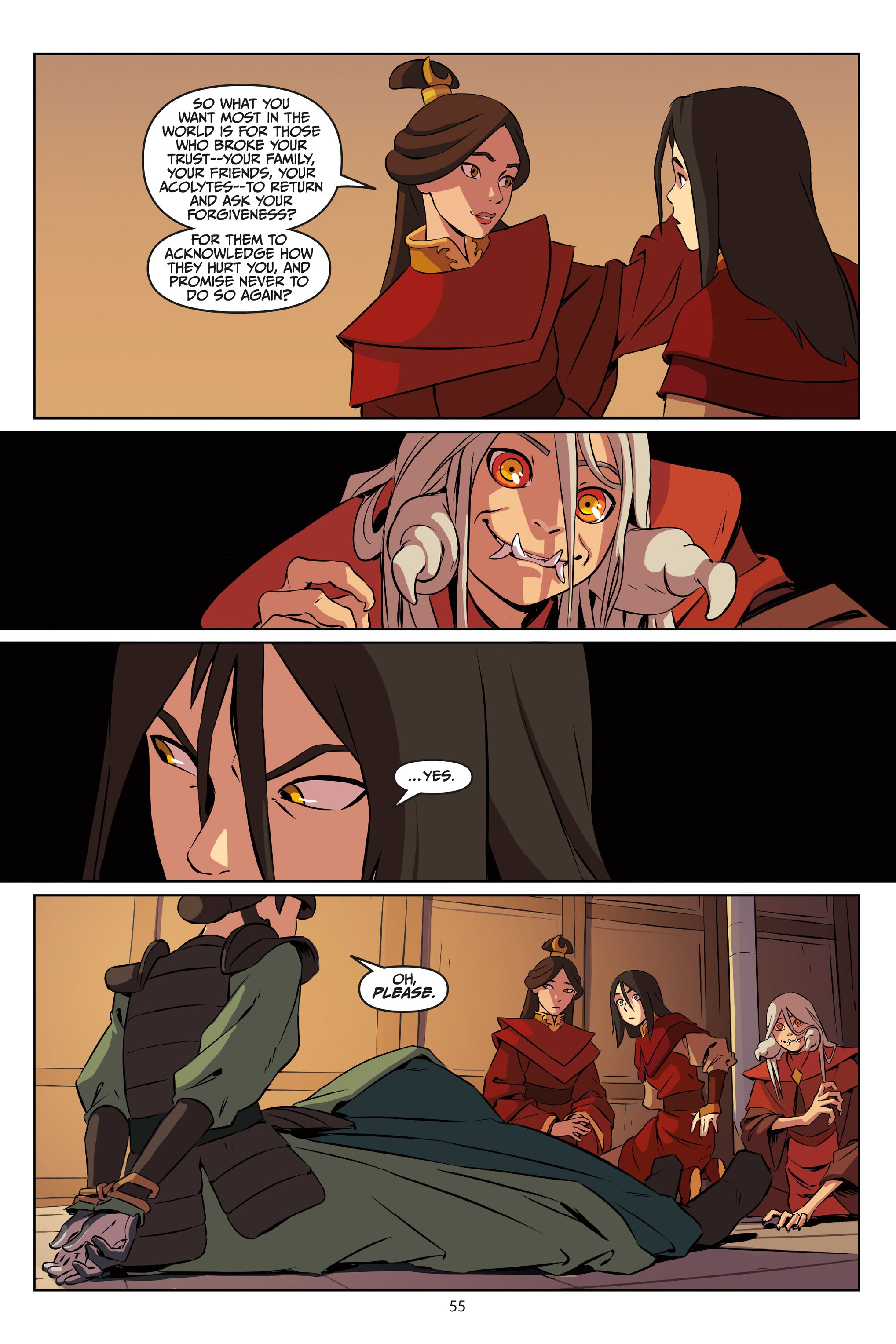 Read online Avatar: The Last Airbender - Azula in the Spirit Temple comic -  Issue # TPB - 56