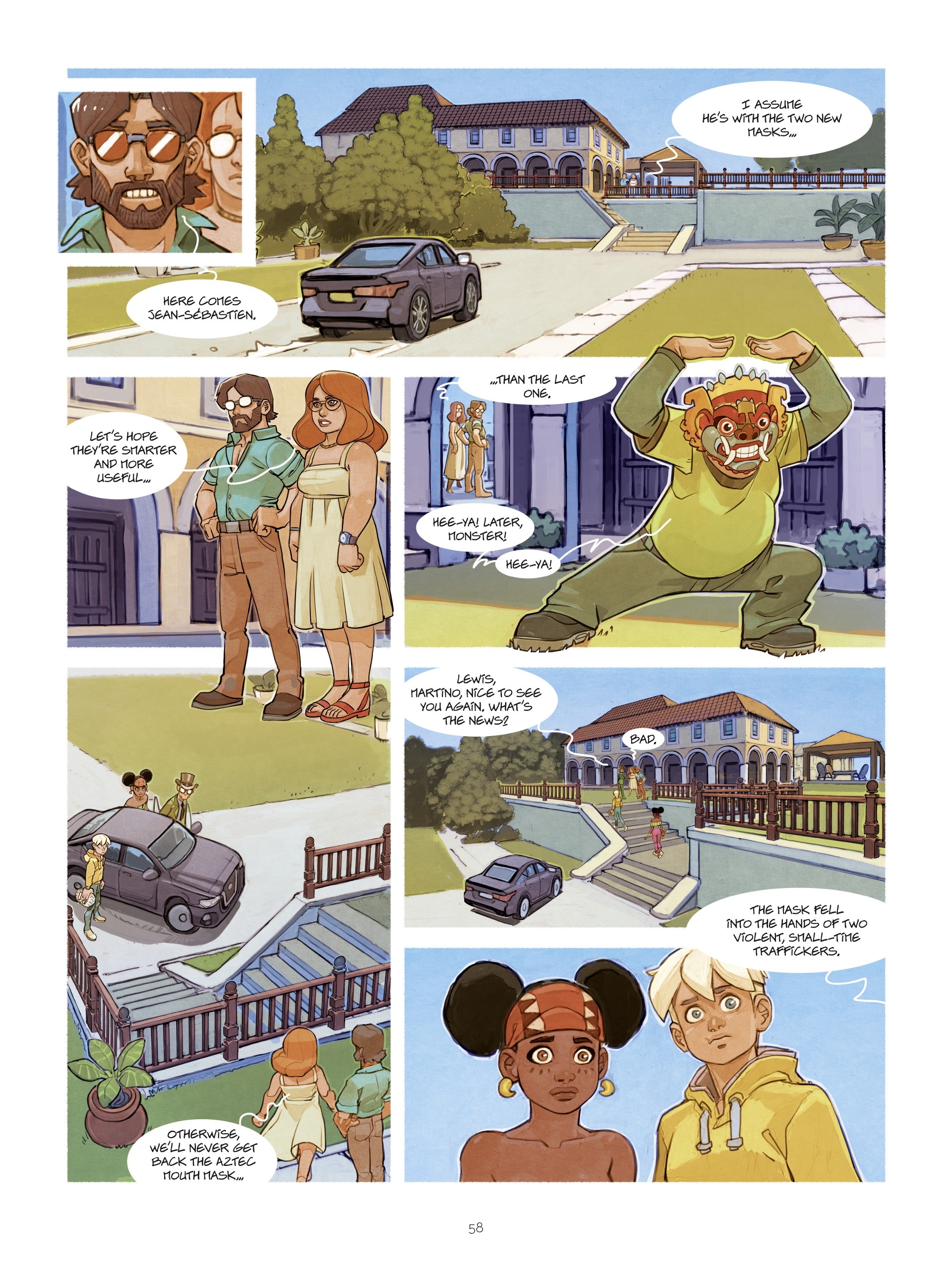 Read online Masks comic -  Issue #1 - 58
