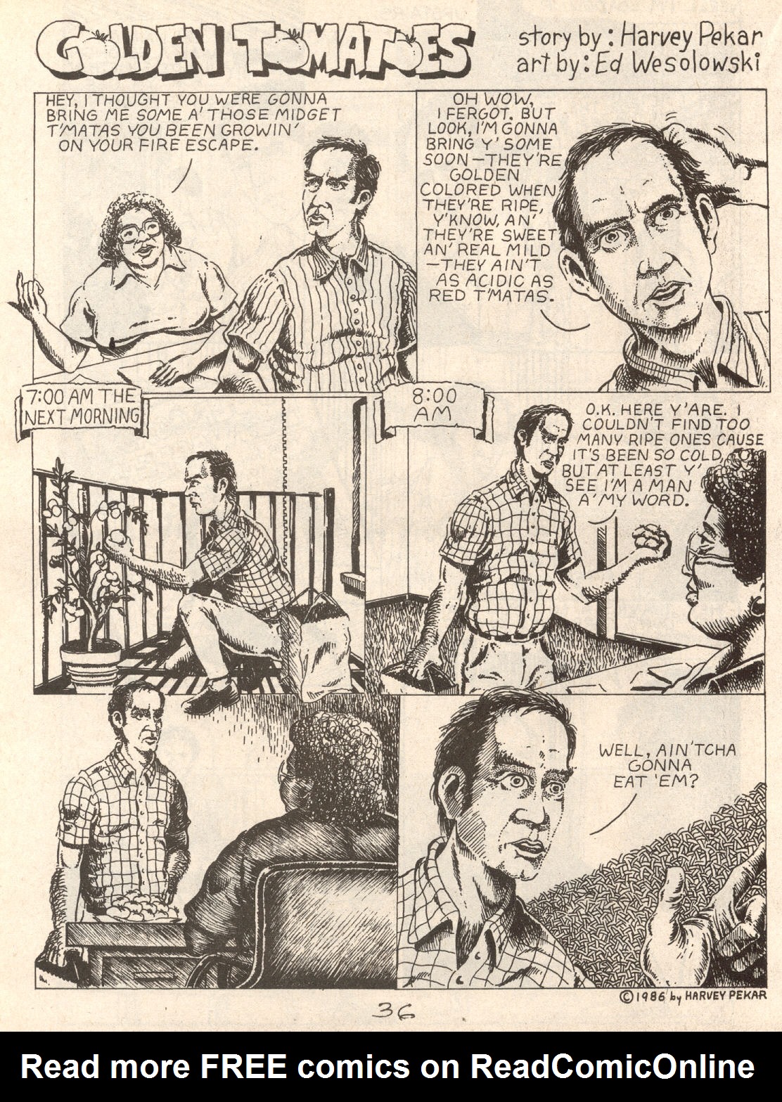 Read online American Splendor (1976) comic -  Issue #11 - 39