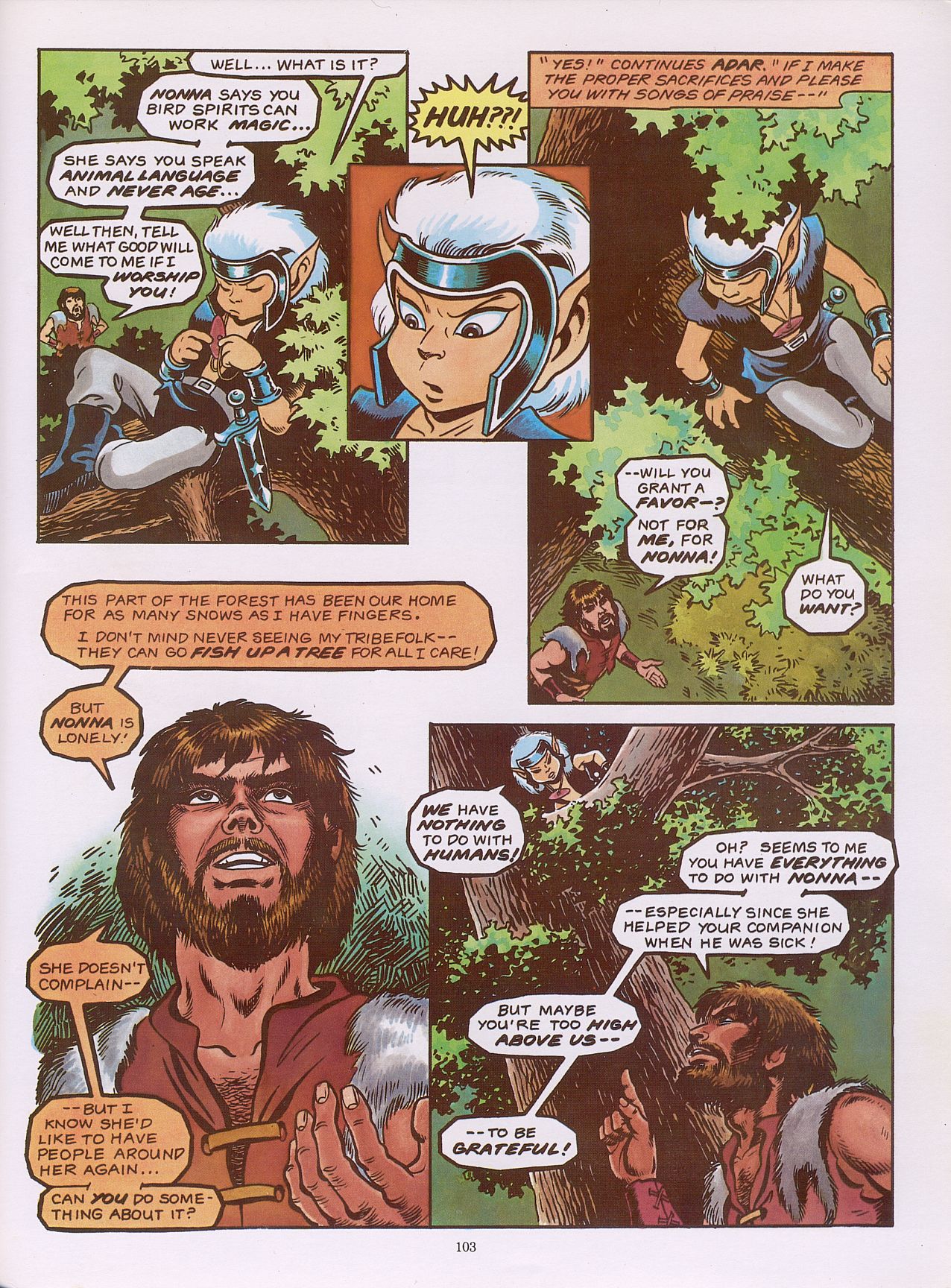 Read online ElfQuest (Starblaze Edition) comic -  Issue # TPB 2 - 113