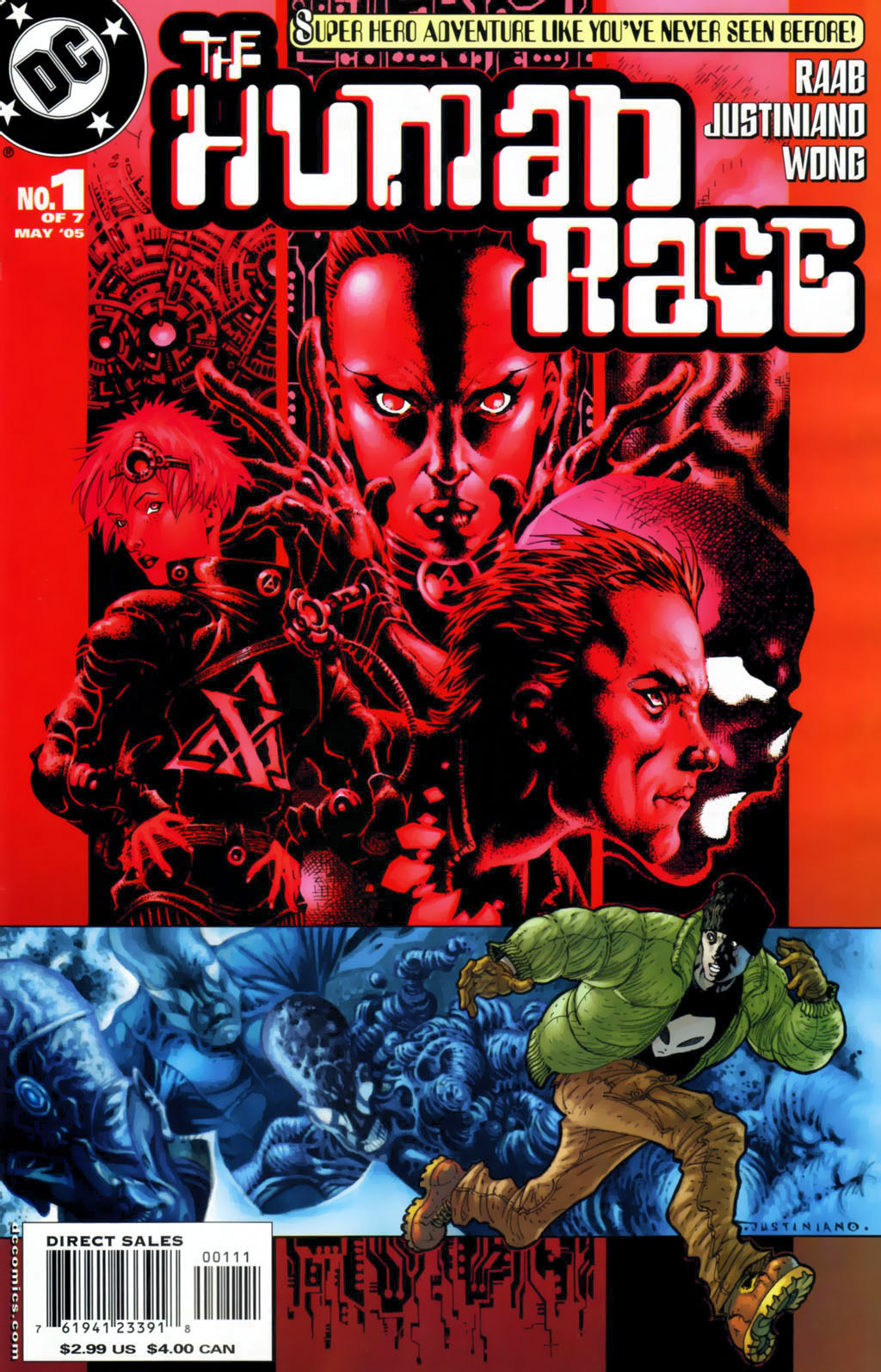 Read online The Human Race comic -  Issue #1 - 1