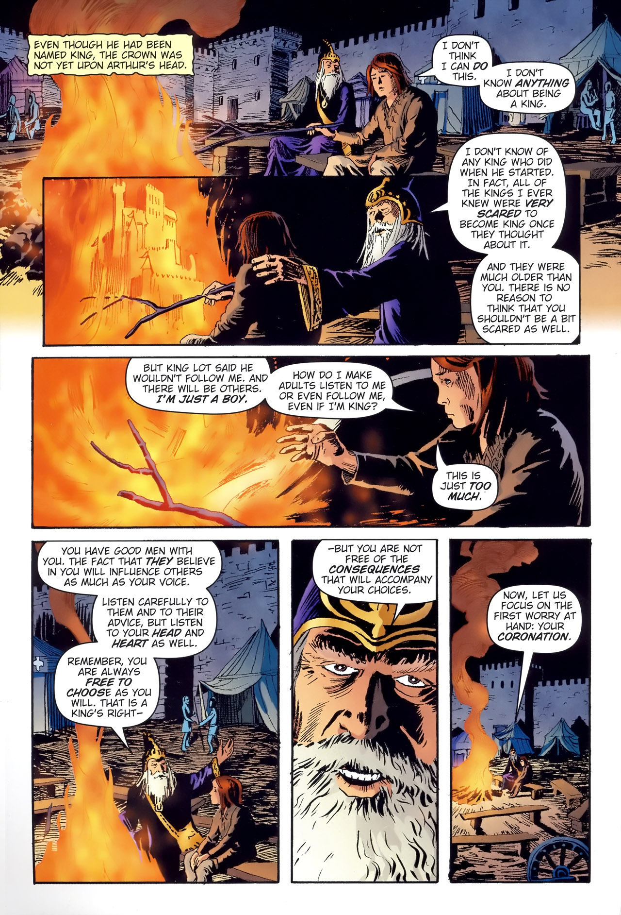 Read online King Arthur - Excalibur Unsheated comic -  Issue # Full - 18
