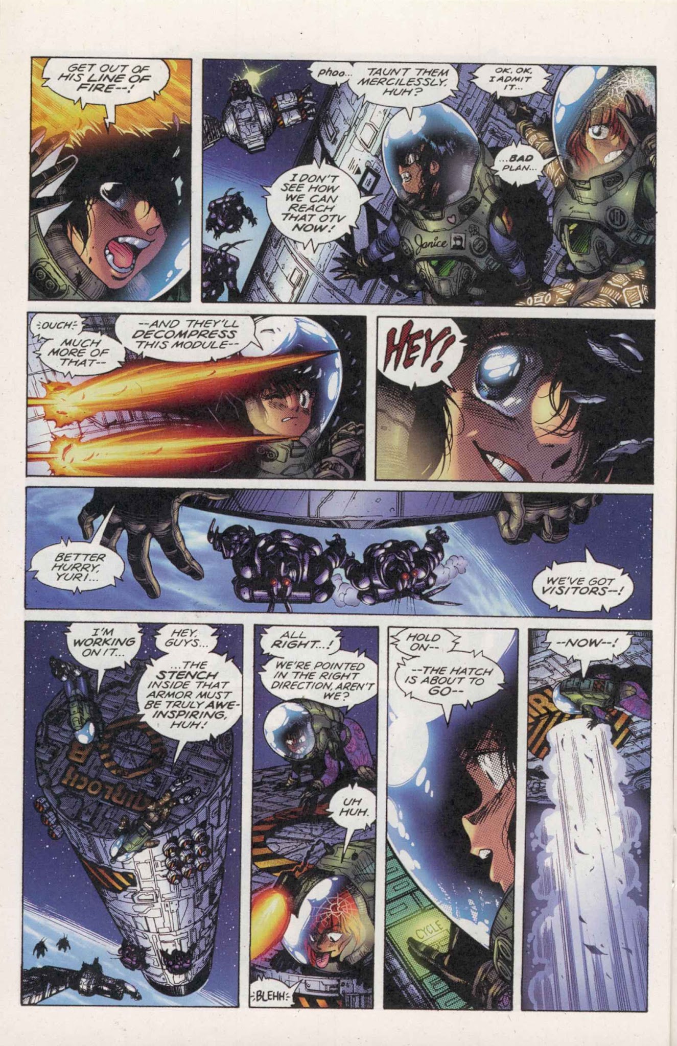 Read online The Dirty Pair: Sim Hell Remastered comic -  Issue #2 - 10
