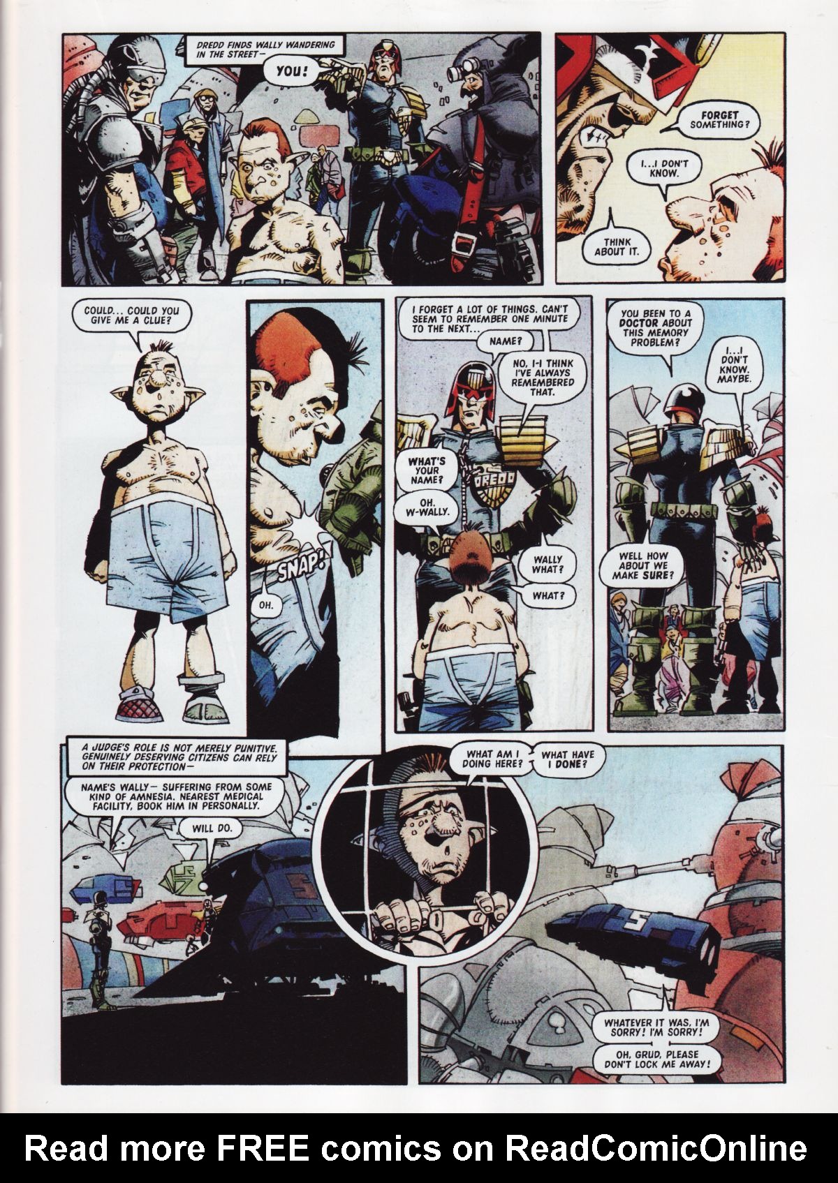 Read online Judge Dredd Megazine (Vol. 5) comic -  Issue #248 - 33