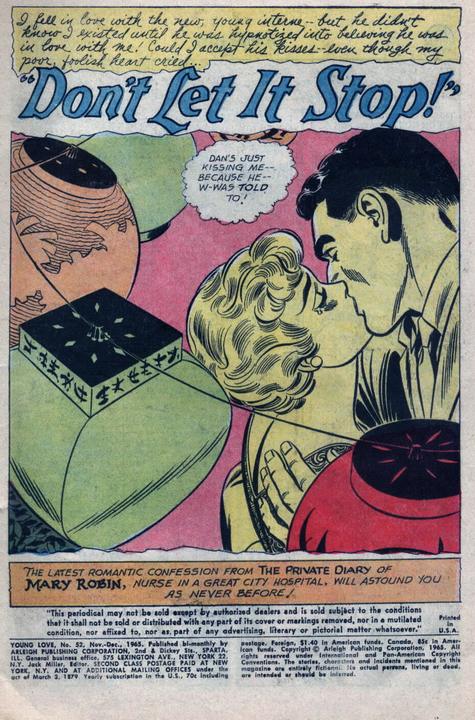 Read online Young Love (1963) comic -  Issue #52 - 3