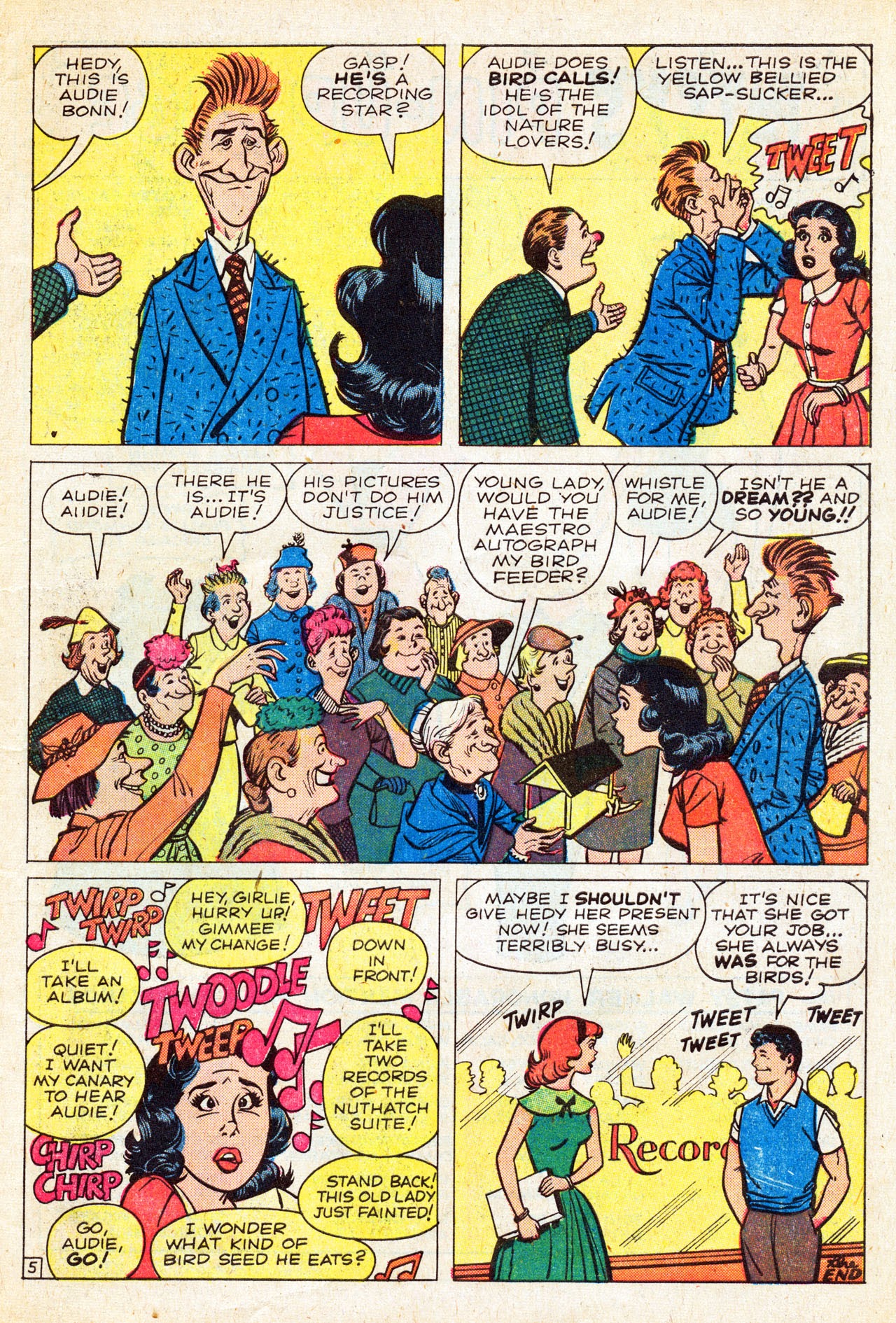 Read online Patsy and Hedy comic -  Issue #73 - 7