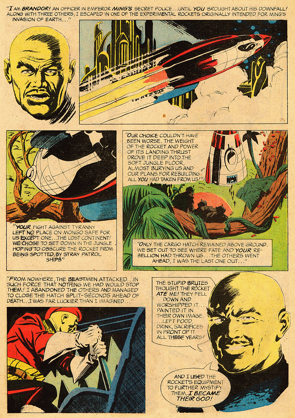 Read online Flash Gordon (1966) comic -  Issue #5 - 10