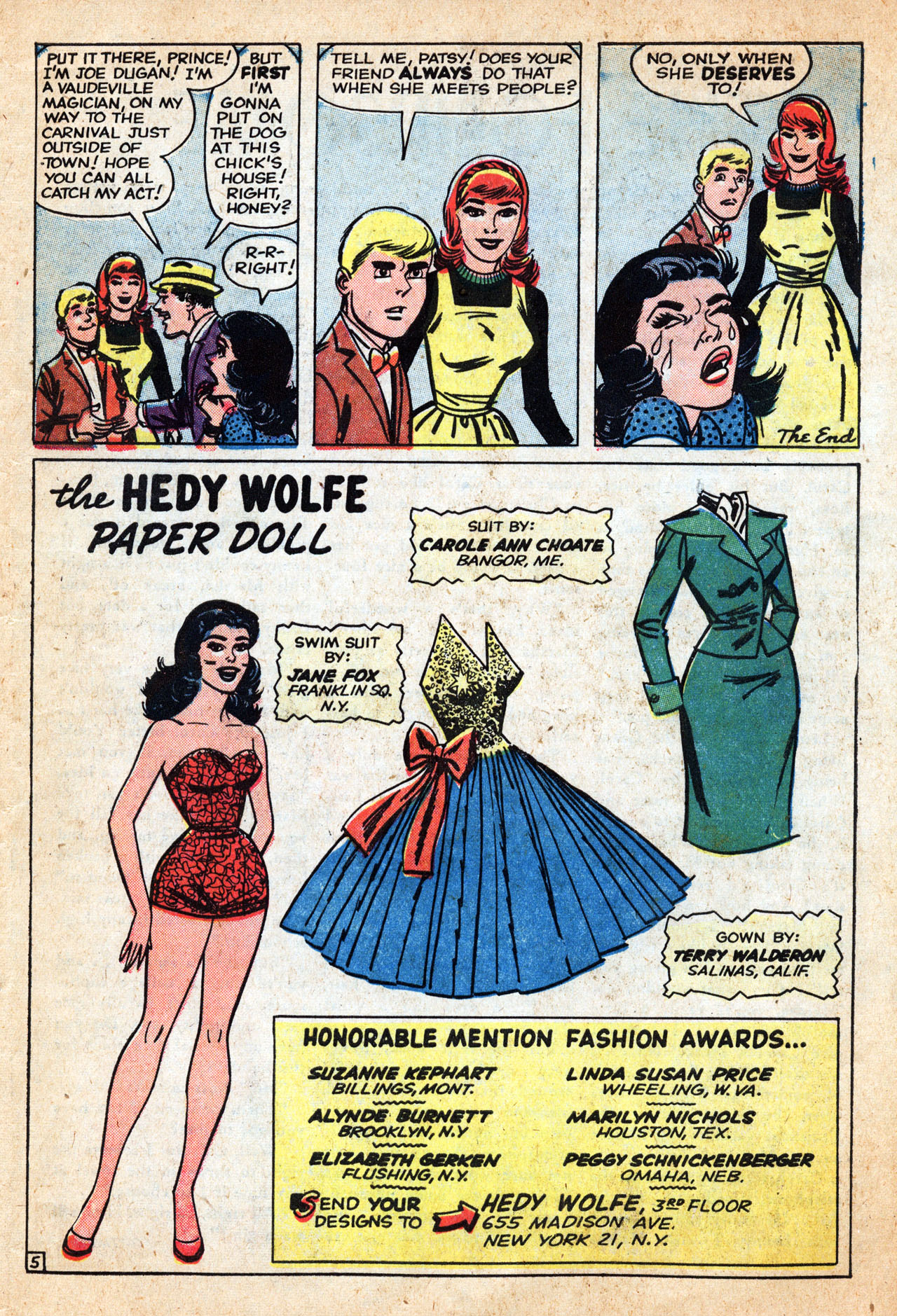 Read online Patsy and Hedy comic -  Issue #70 - 7