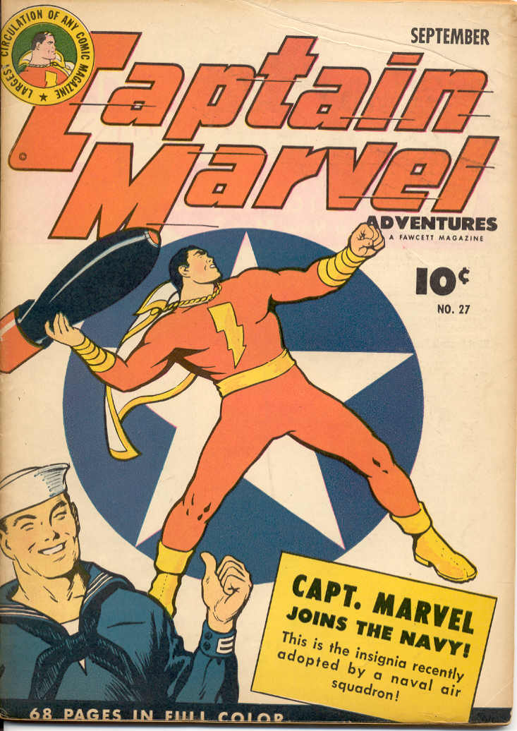Read online Captain Marvel Adventures comic -  Issue #27 - 1