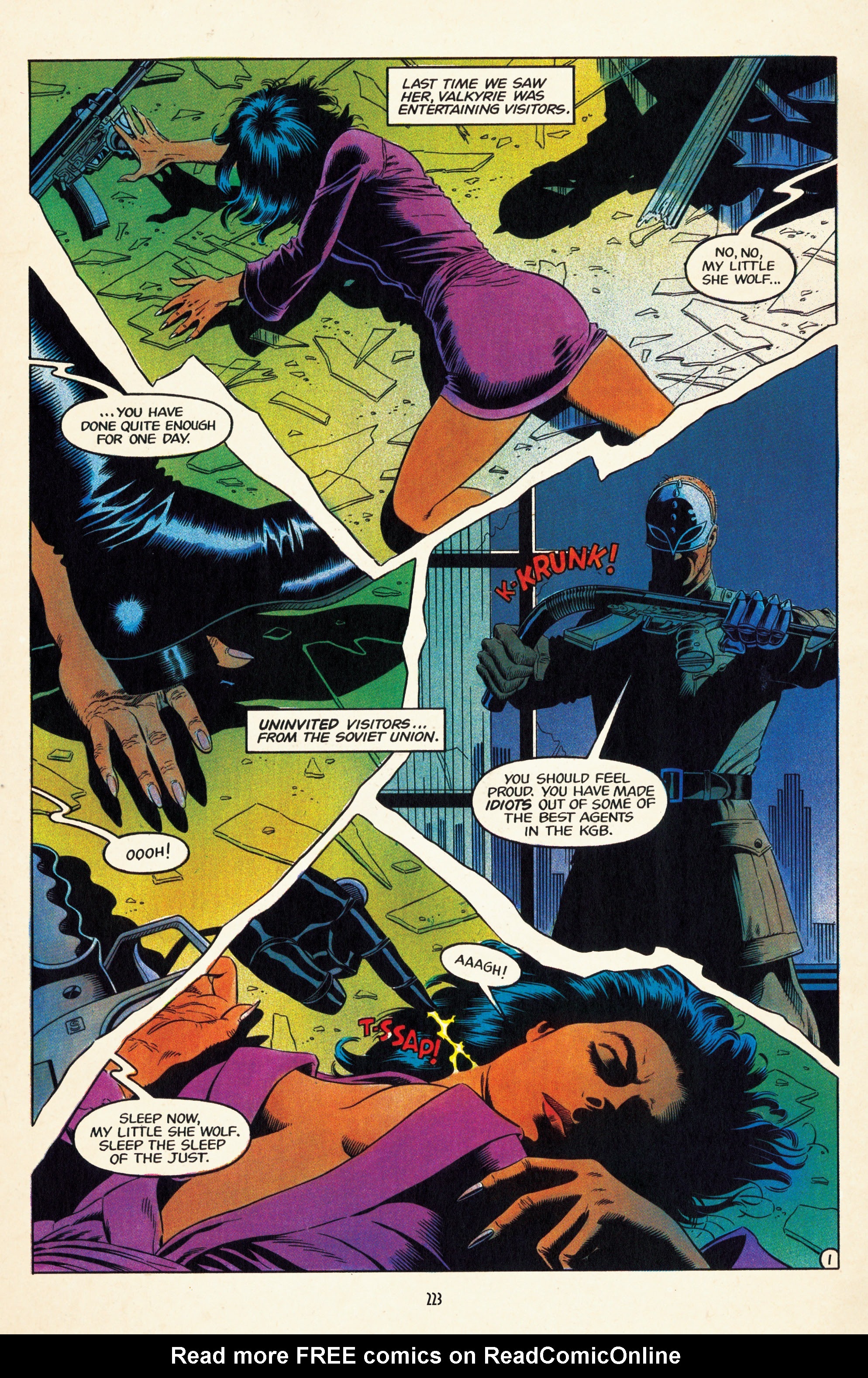 Read online Valkyrie! (1987) comic -  Issue #2 - 2