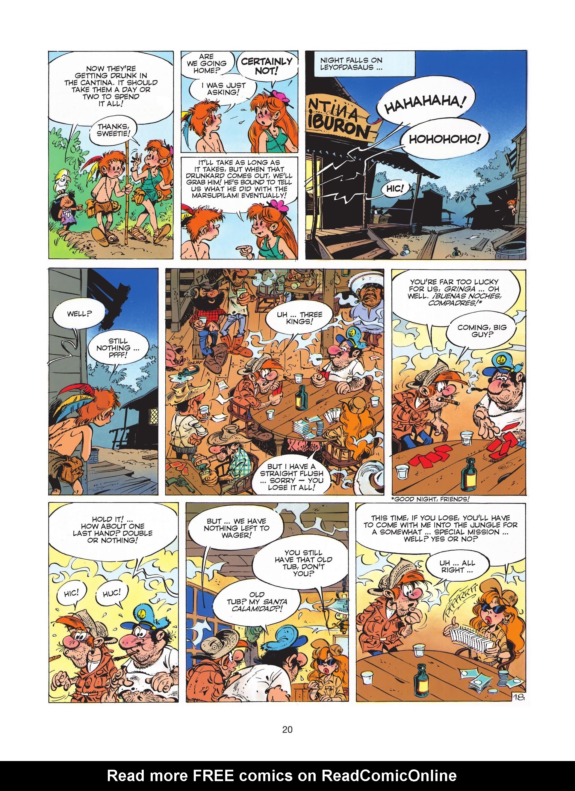 Read online Marsupilami comic -  Issue #6 - 22