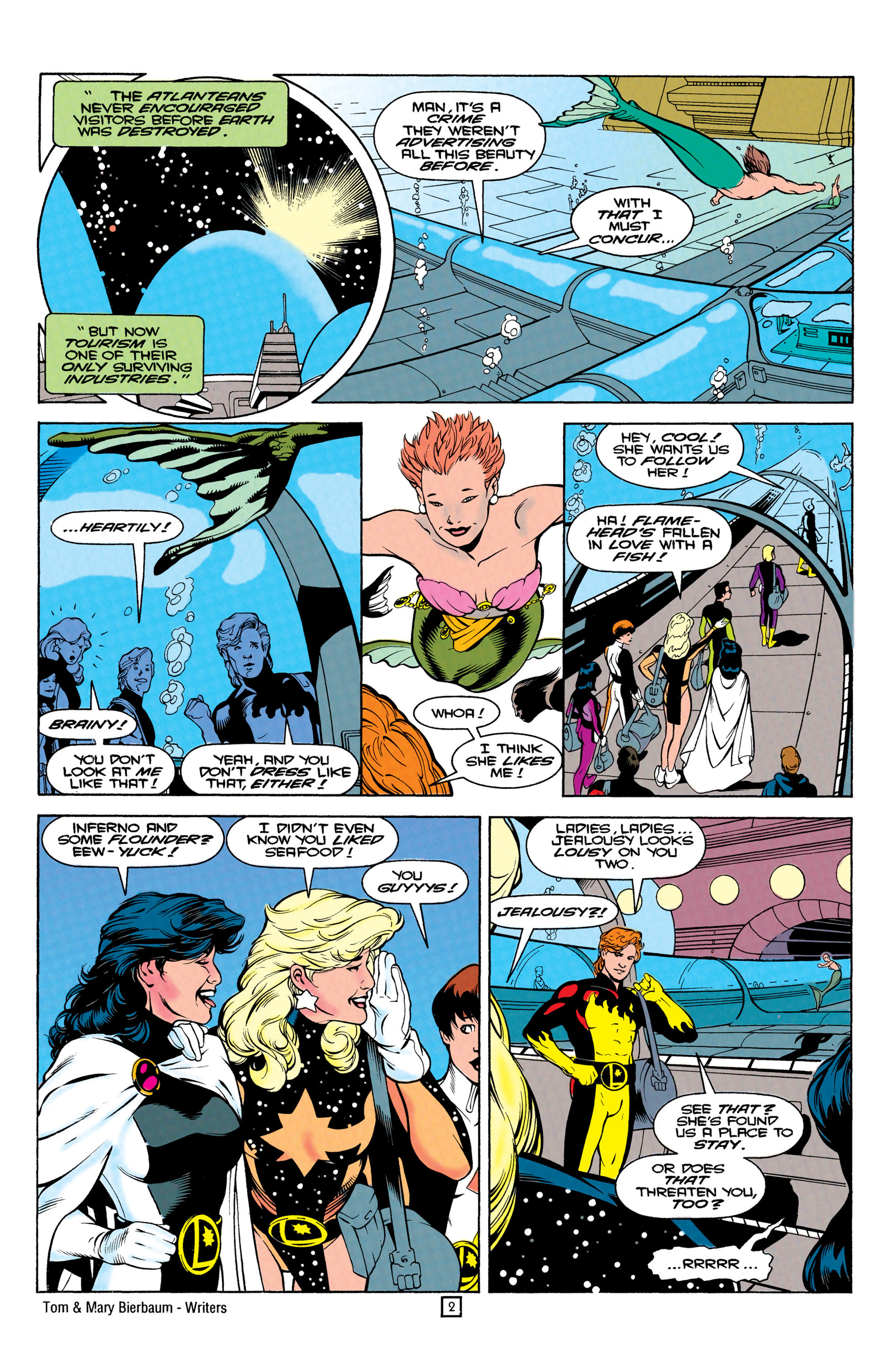 Read online Legionnaires comic -  Issue #7 - 3