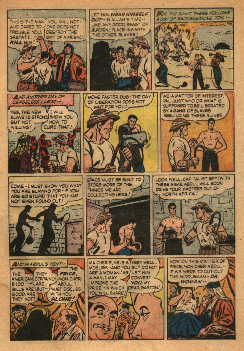 Read online The Saint (1947) comic -  Issue #10 - 9