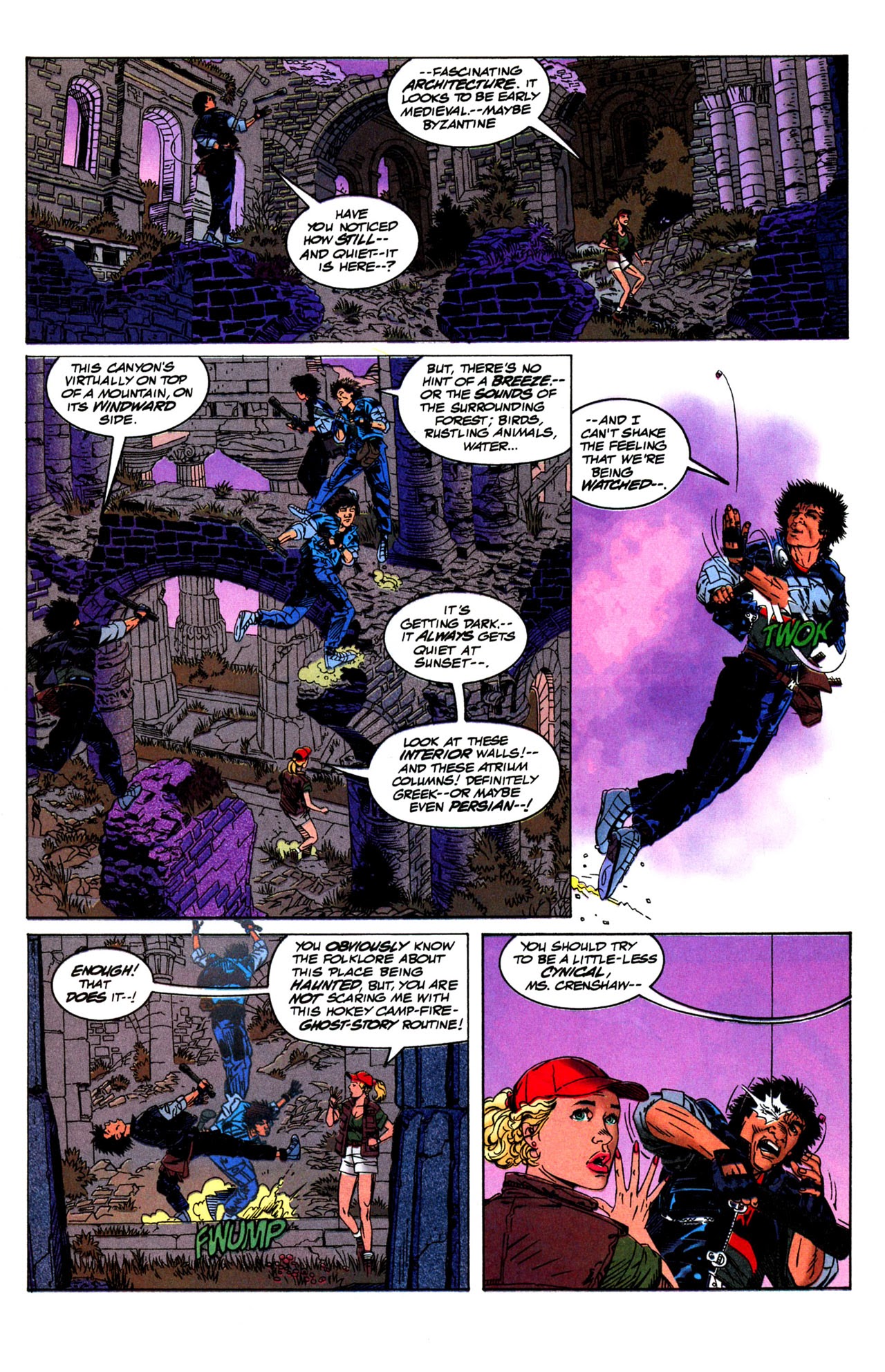 Read online Jackie Chan's Spartan X: The Armour of Heaven comic -  Issue #3 - 17