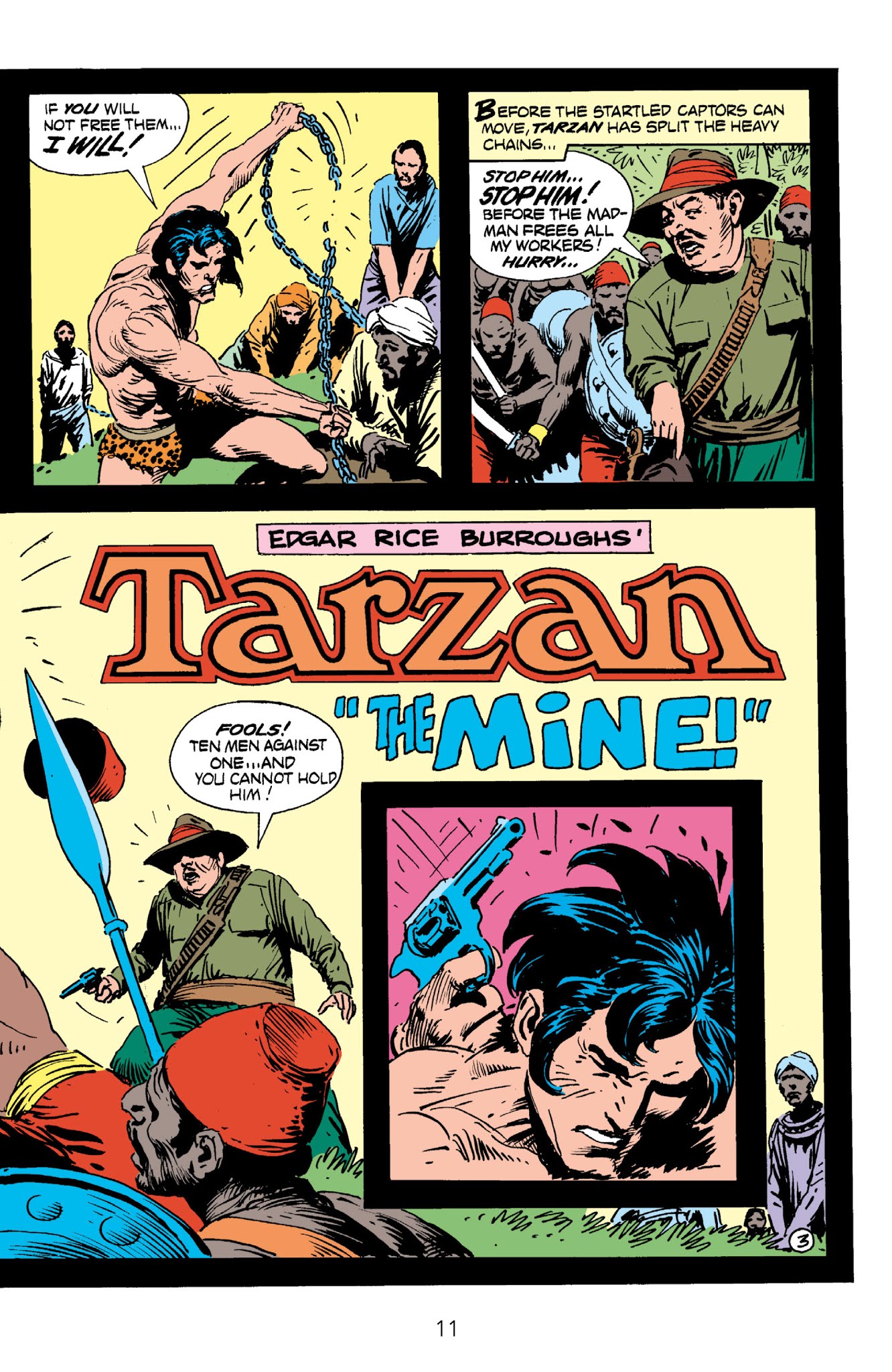 Read online Edgar Rice Burroughs' Tarzan The Joe Kubert Years comic -  Issue # TPB 2 (Part 1) - 13