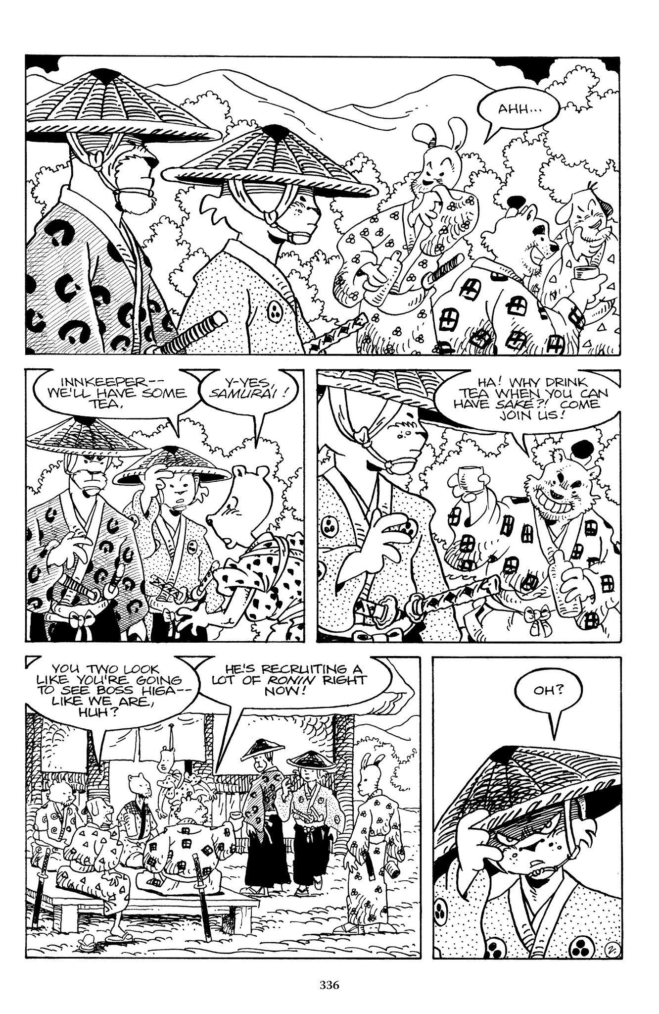 Read online The Usagi Yojimbo Saga comic -  Issue # TPB 7 - 331