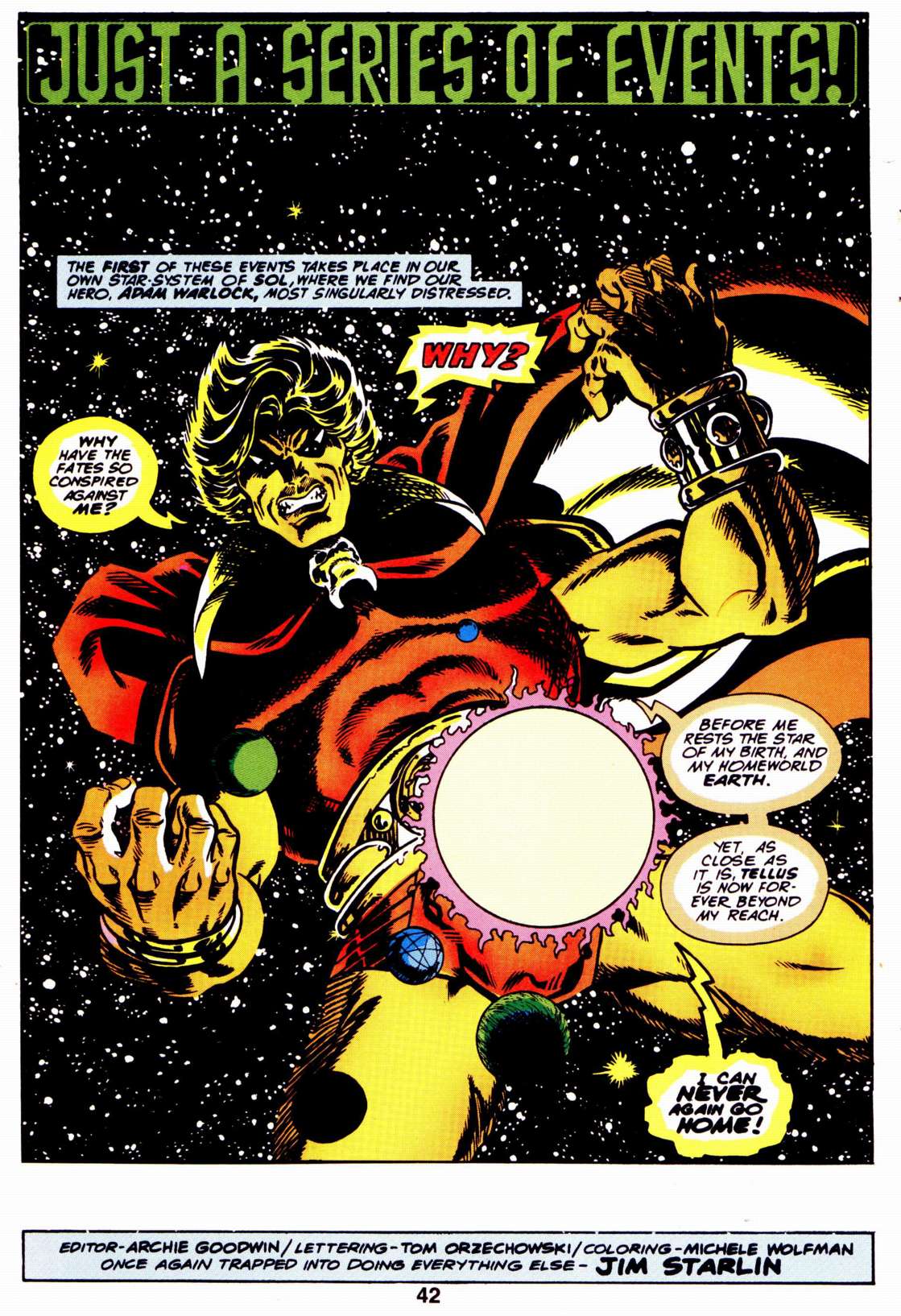 Read online Warlock (1982) comic -  Issue #4 - 44