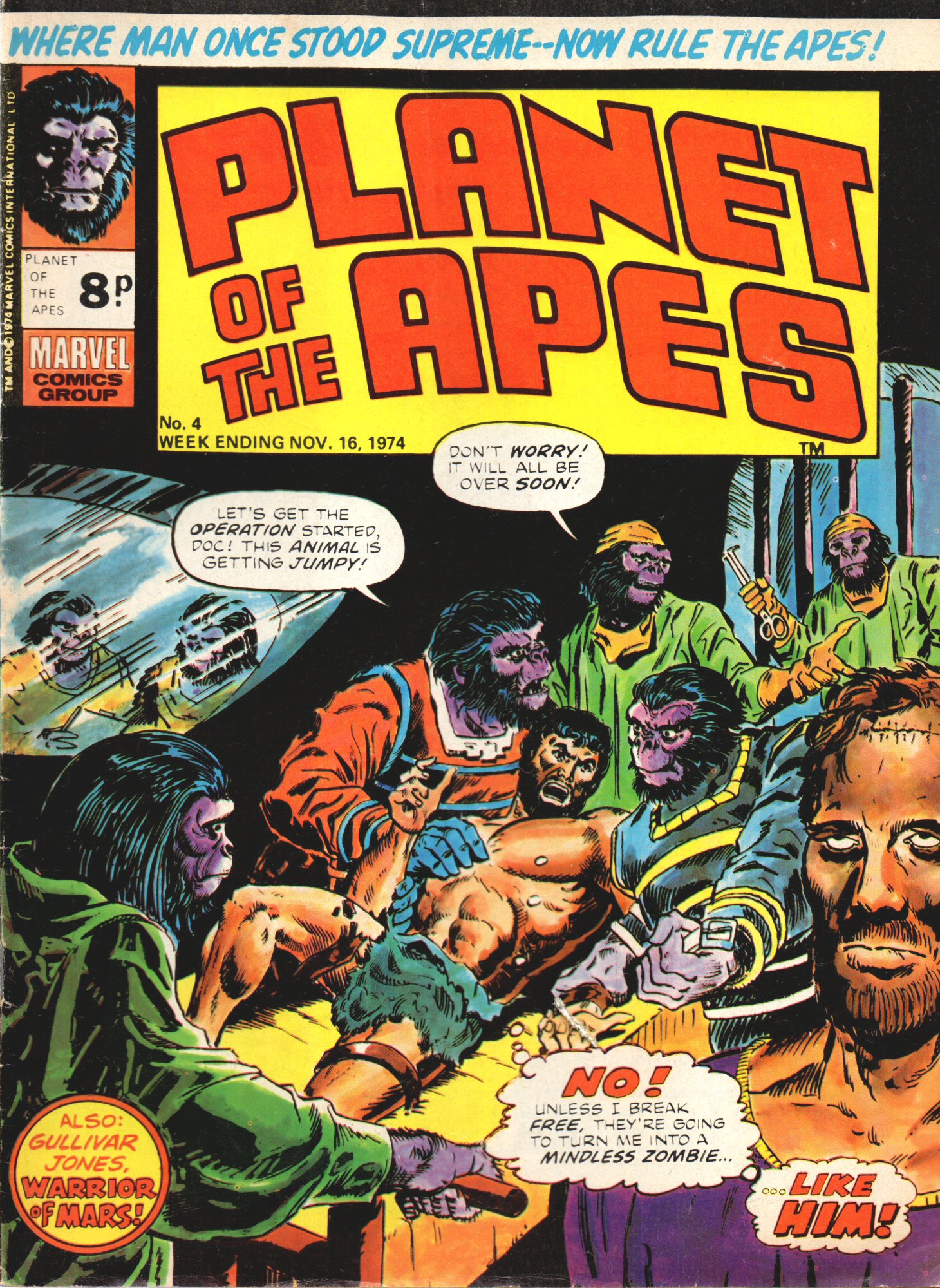 Read online Planet of the Apes (1974) comic -  Issue #4 - 1