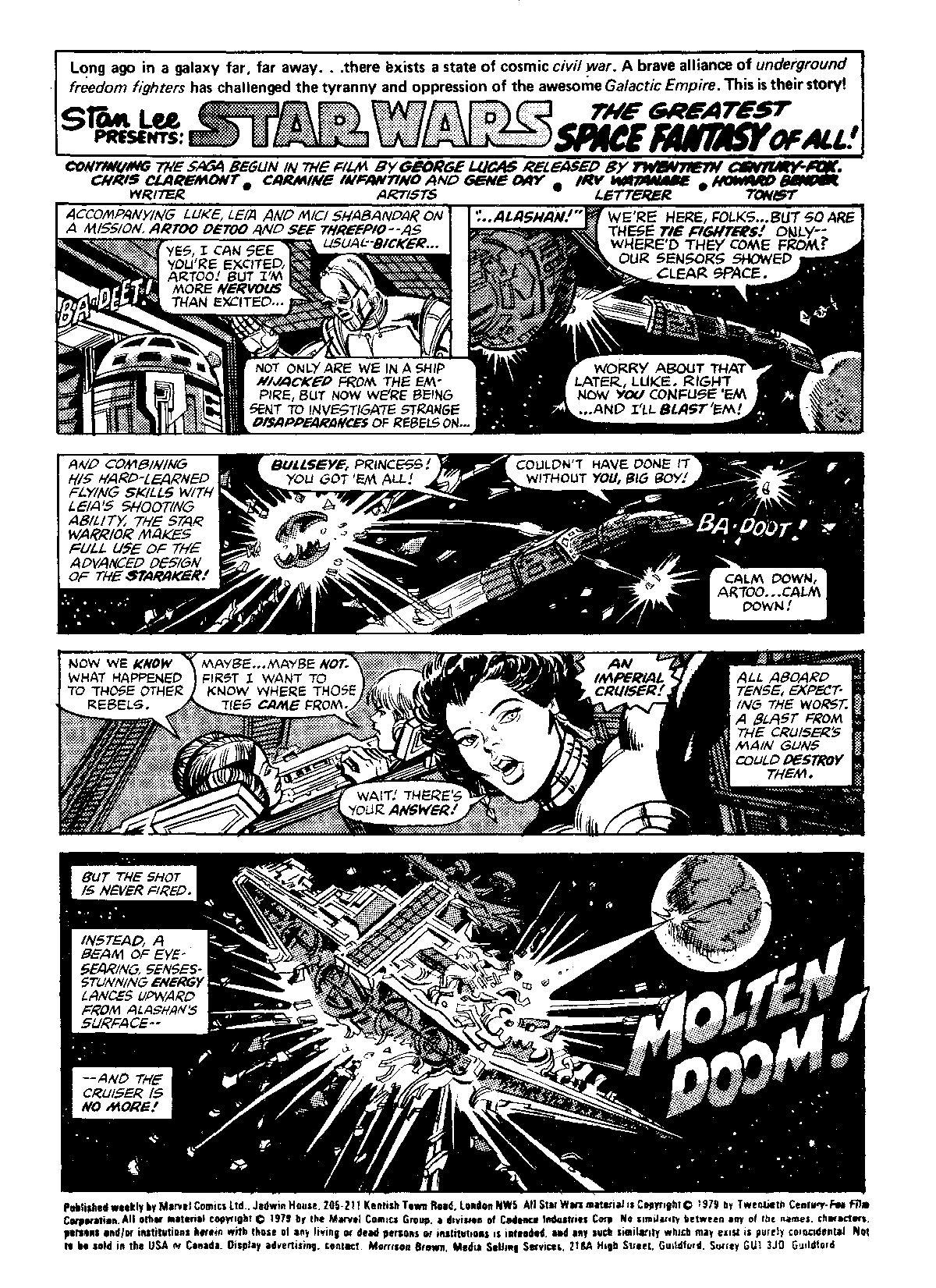 Read online Star Wars Weekly comic -  Issue #109 - 2