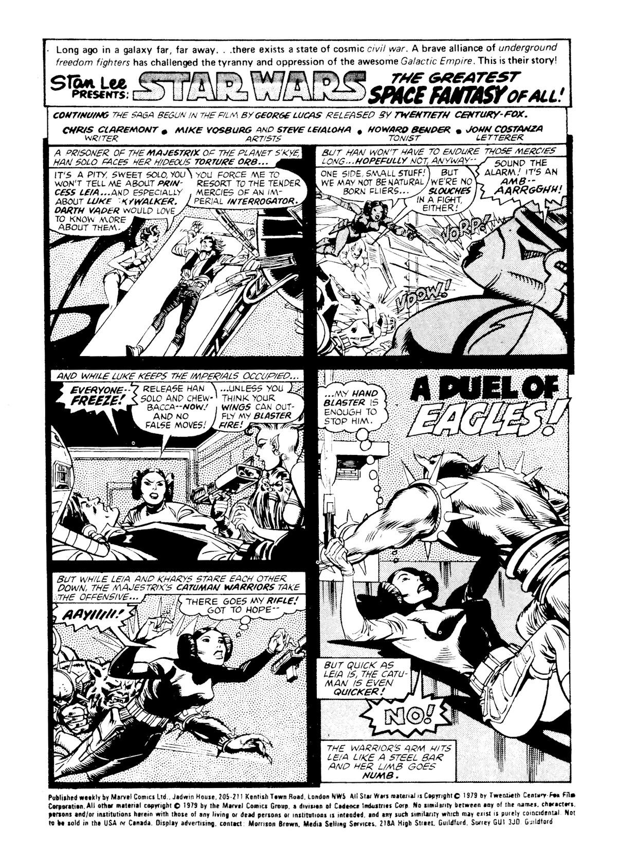 Read online Star Wars Weekly comic -  Issue #103 - 2