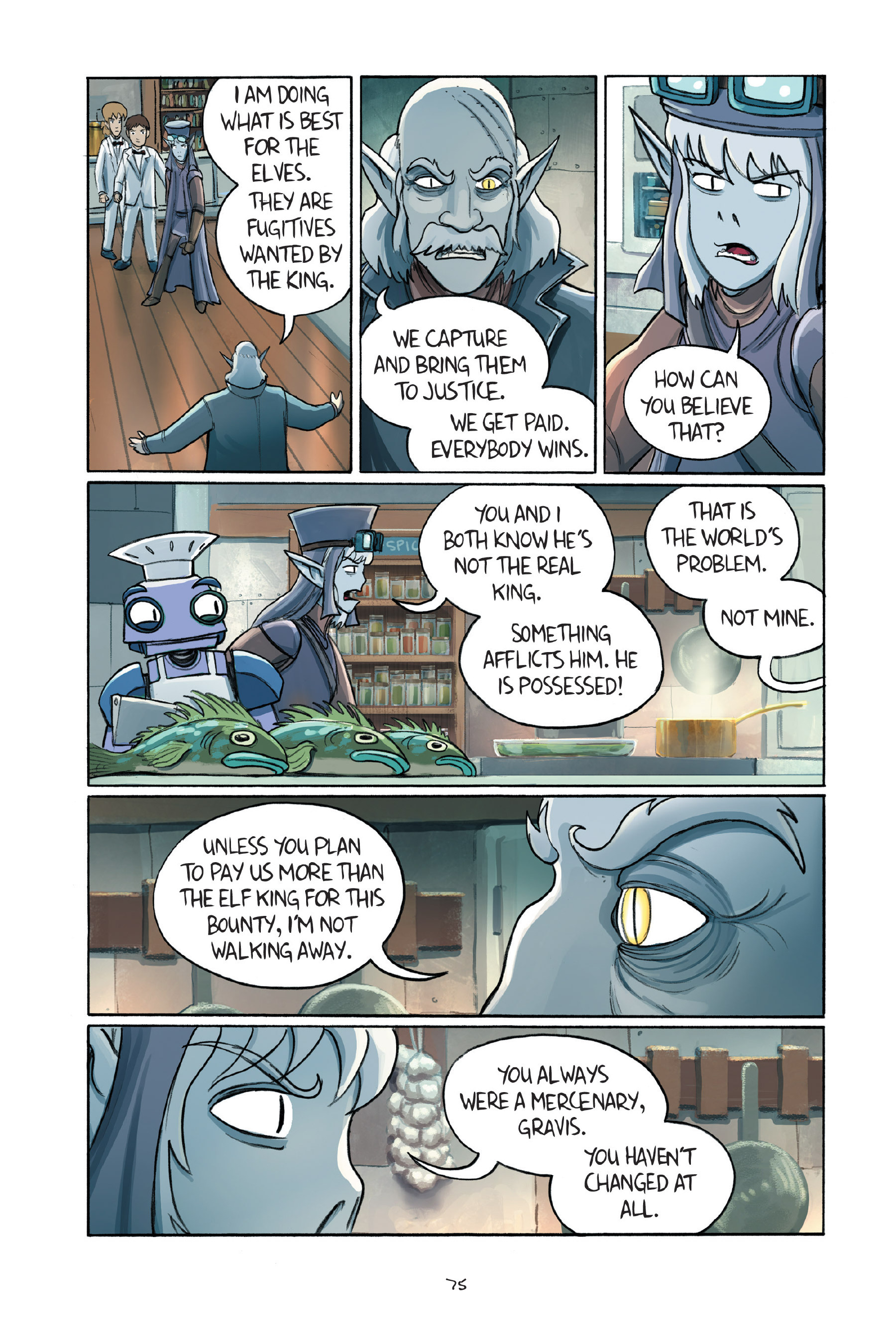 Read online Amulet comic -  Issue #7 - 76