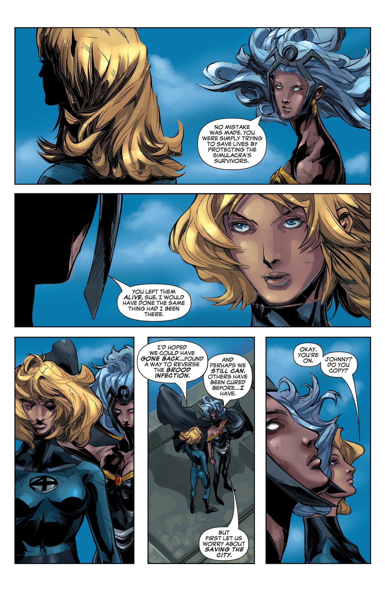 Read online X-Men/Fantastic Four comic -  Issue #4 - 5
