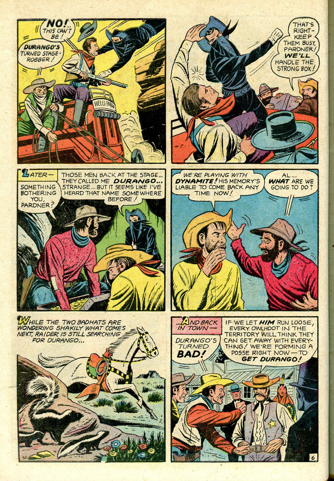 Read online Charles Starrett as The Durango Kid comic -  Issue #37 - 8