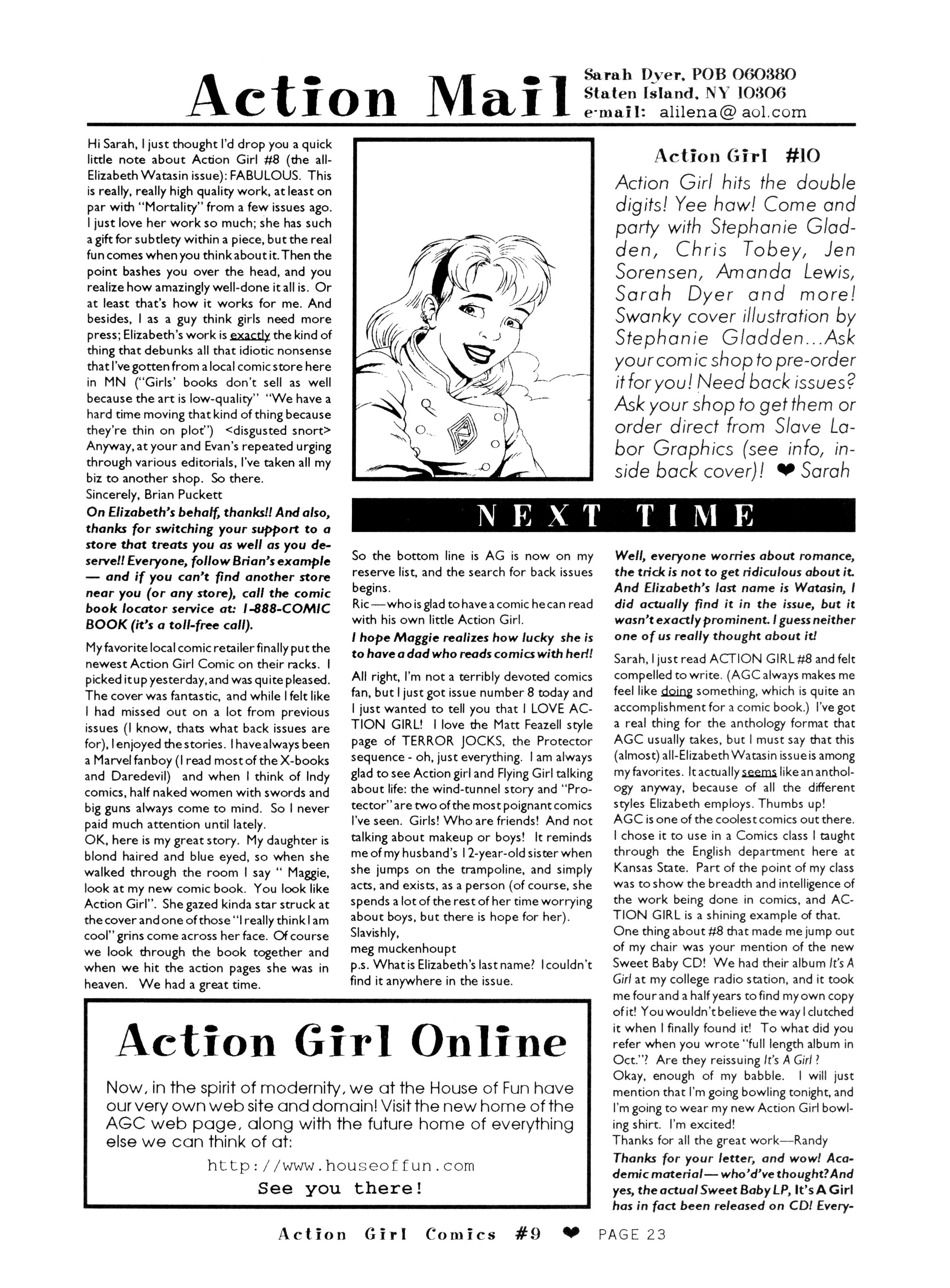 Read online Action Girl Comics comic -  Issue #9 - 25