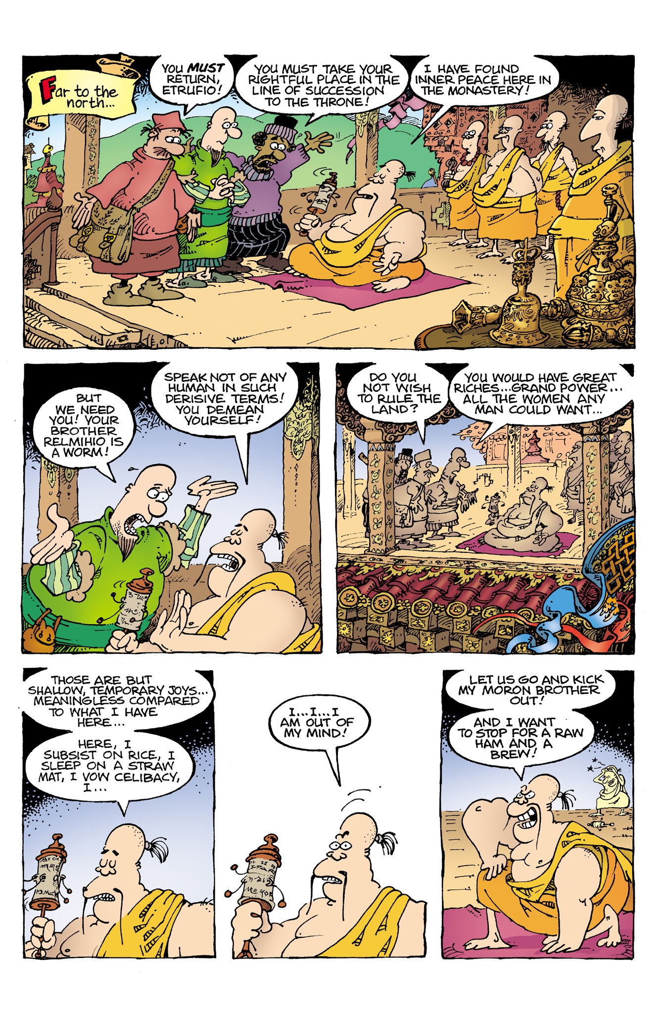 Read online Sergio Aragonés' Groo: Mightier Than the Sword comic -  Issue # _TPB - 89
