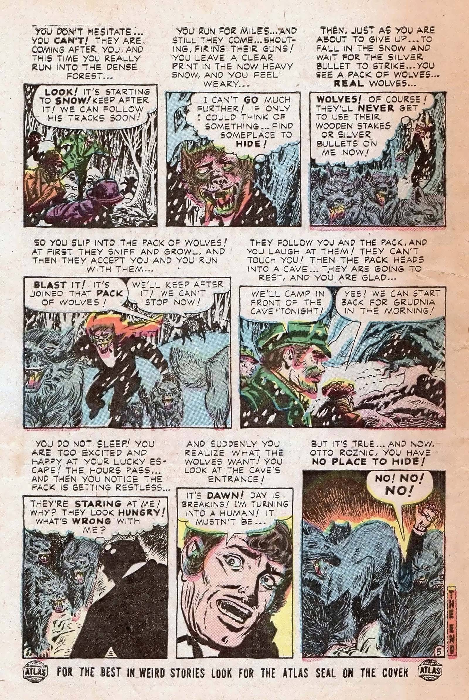 Read online Journey Into Unknown Worlds comic -  Issue #31 - 32