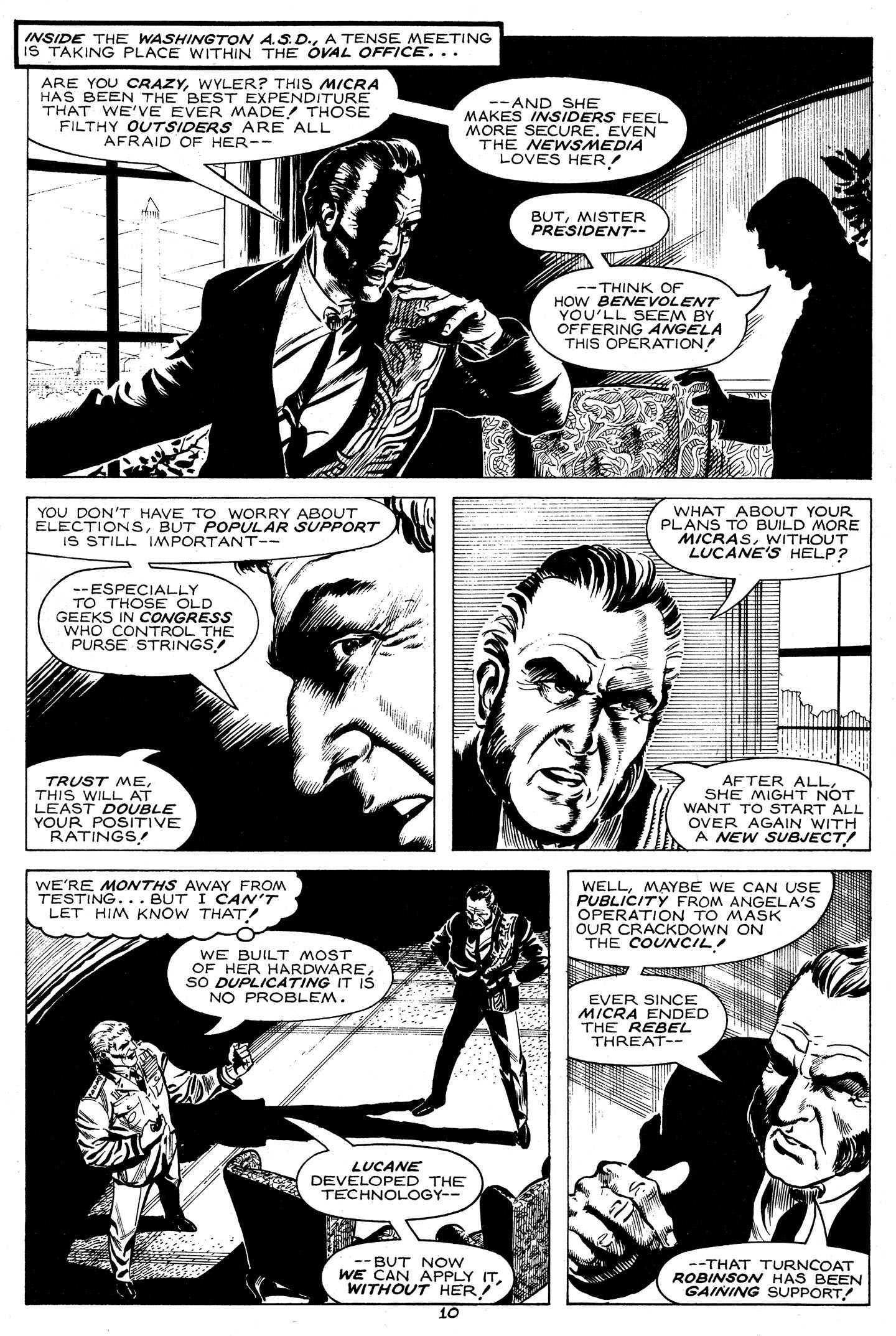 Read online MICRA: Mind Controlled Remote Automaton comic -  Issue #7 - 12
