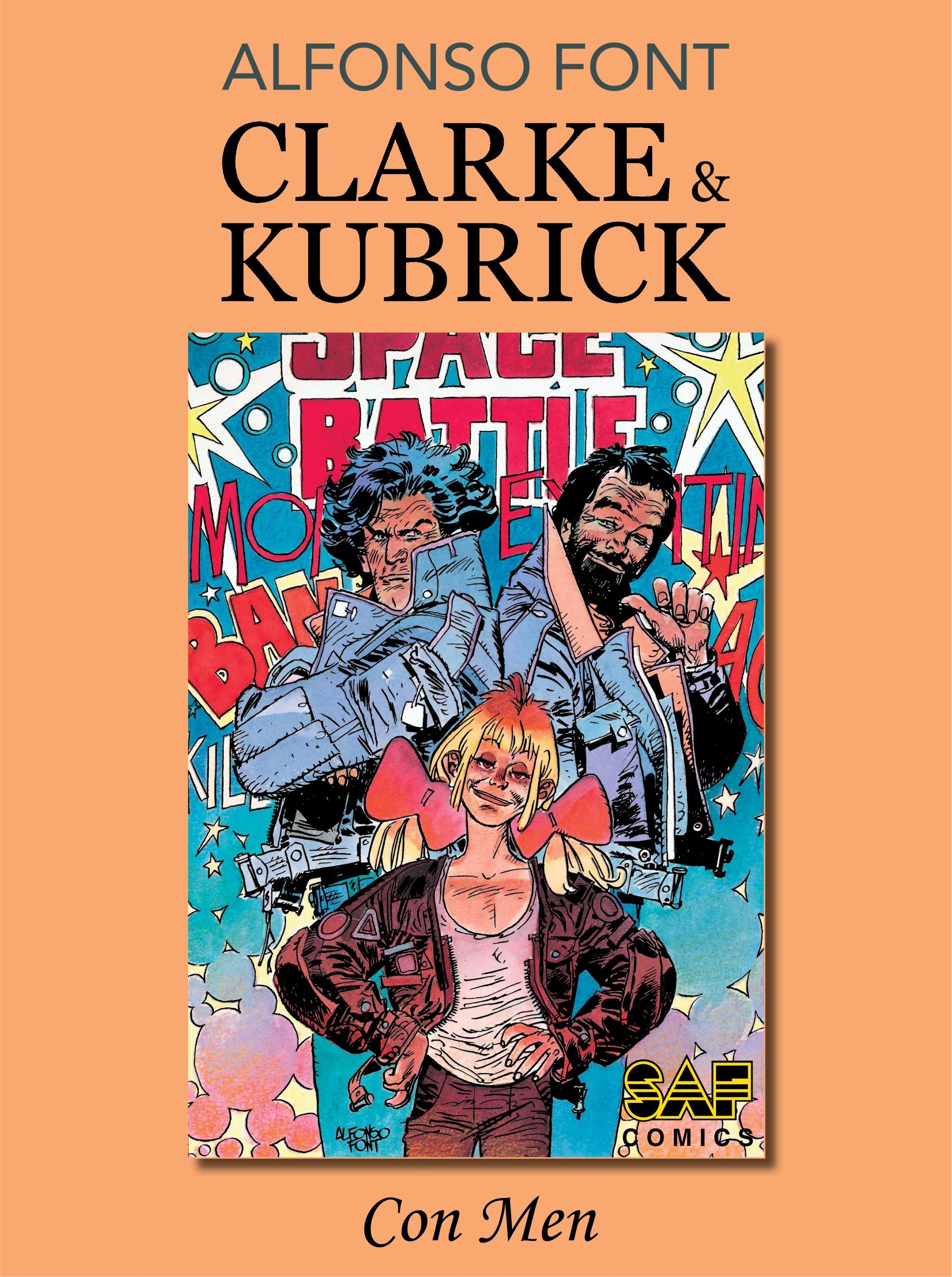 Read online Clarke and Kubrick comic -  Issue #2 - 1