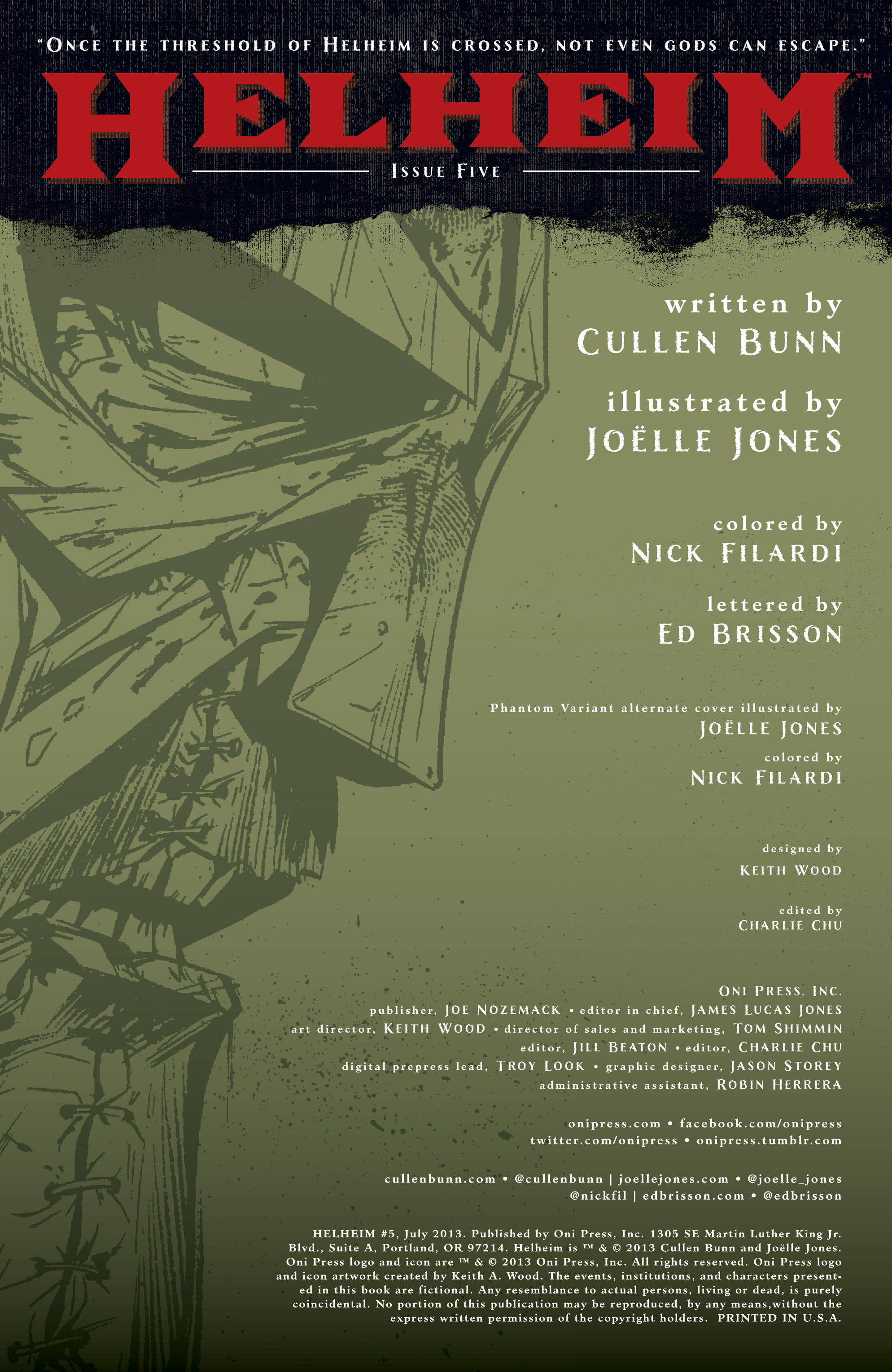 Read online Helheim comic -  Issue #5 - 2