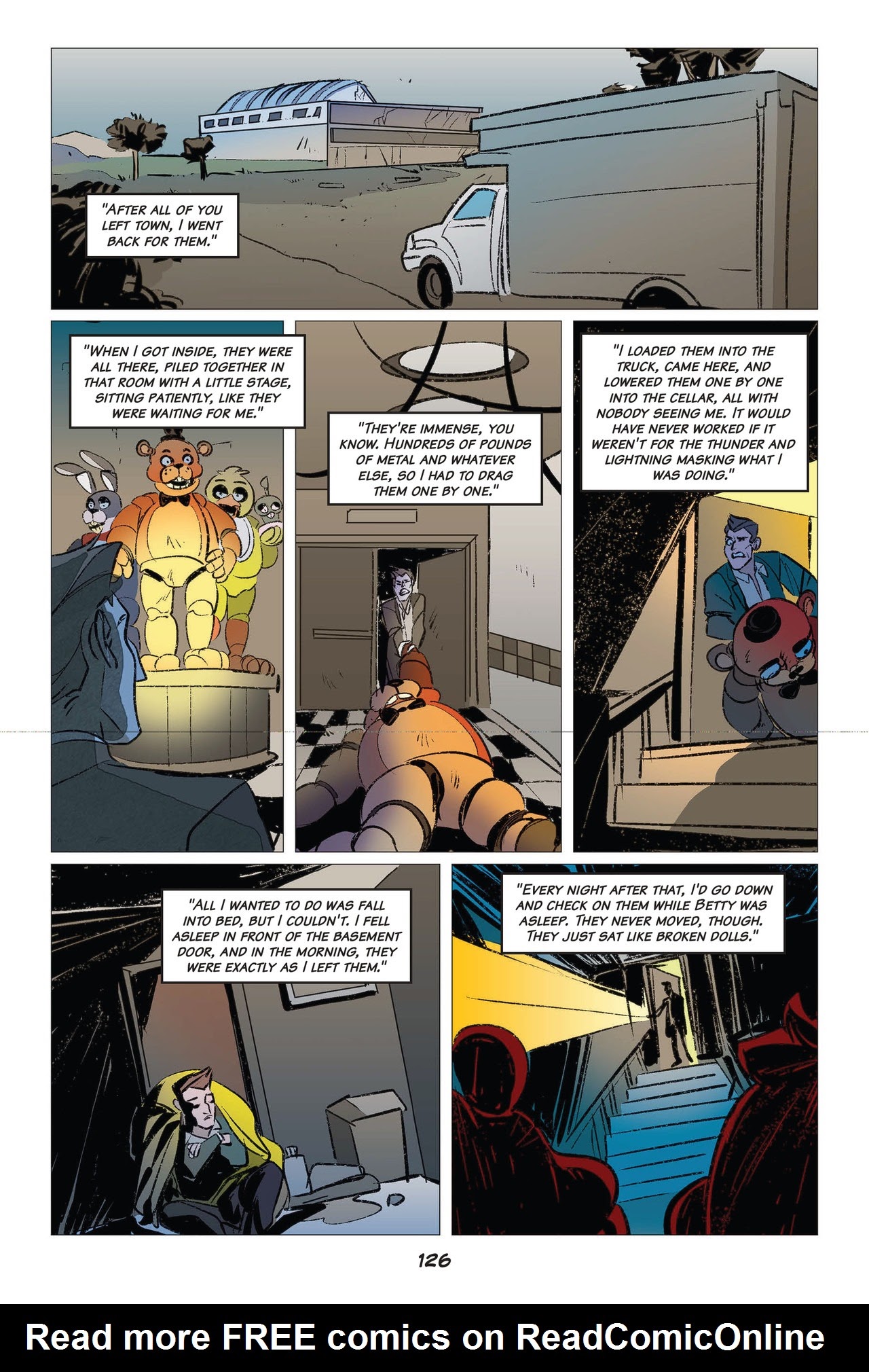 Read online Five Nights At Freddy's comic -  Issue # The Twisted Ones (Part 2) - 28