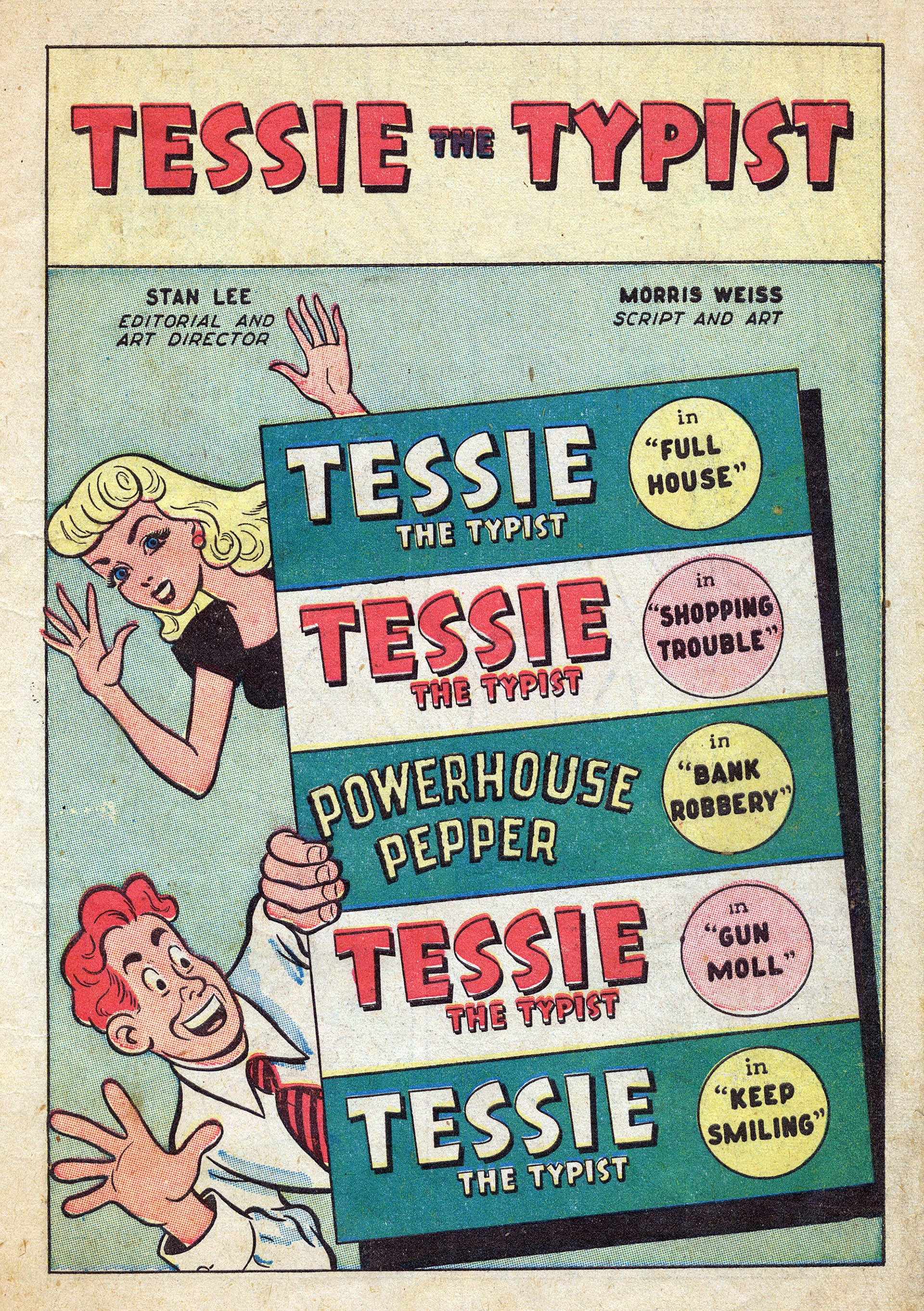 Read online Tessie the Typist comic -  Issue #7 - 3