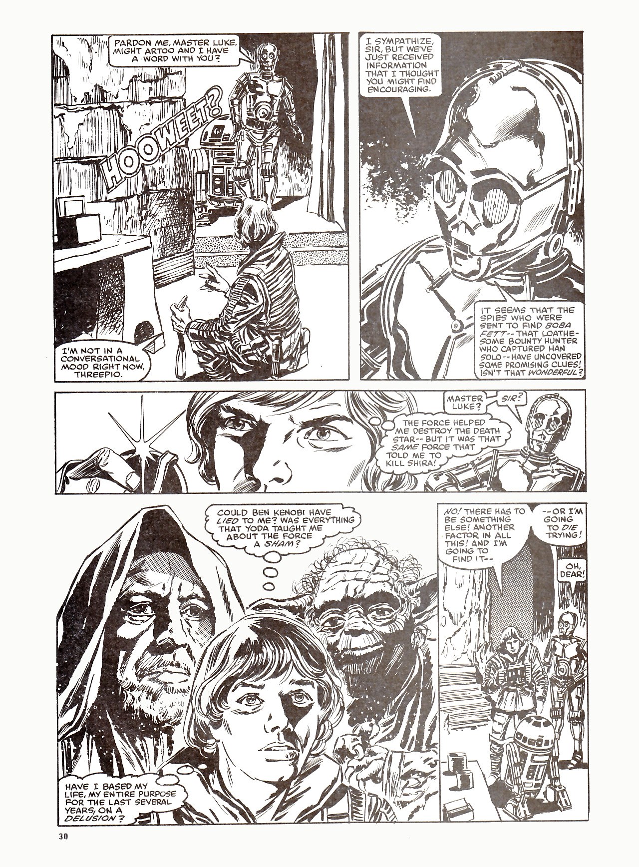 Read online Return of the Jedi comic -  Issue #116 - 30