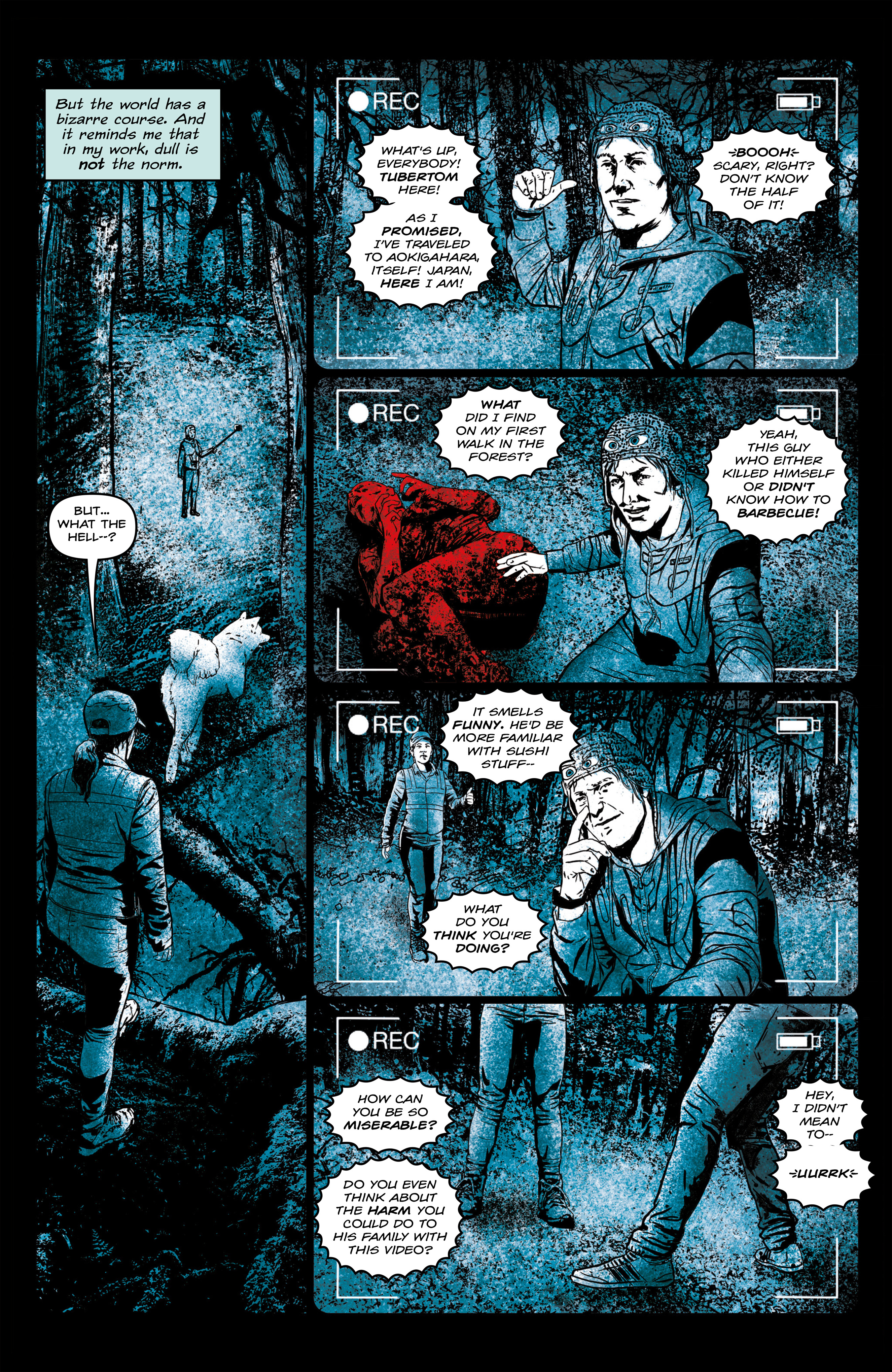 Read online Call of the Suicide Forest comic -  Issue #3 - 6