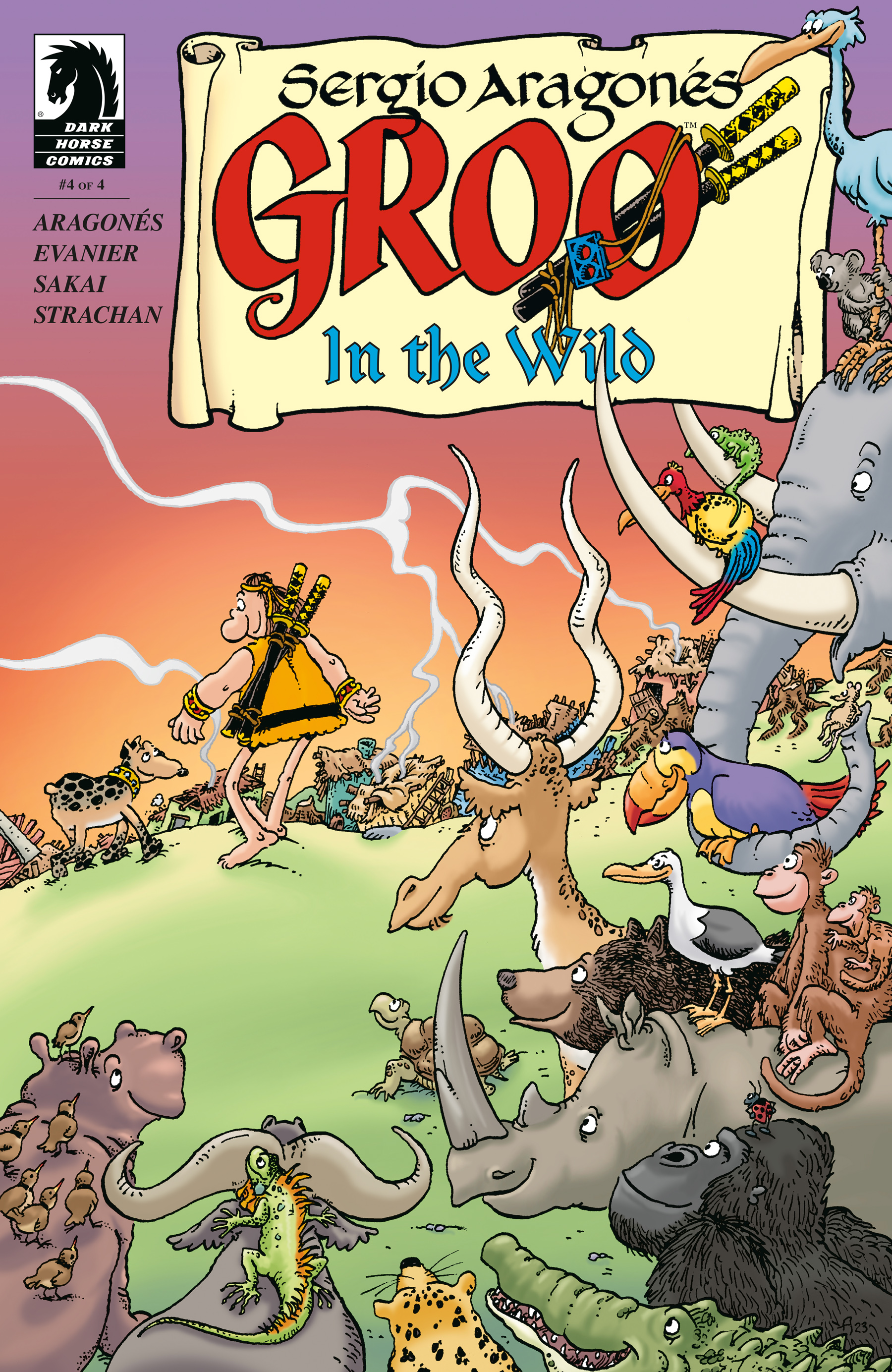 Read online Groo: In the Wild comic -  Issue #4 - 1