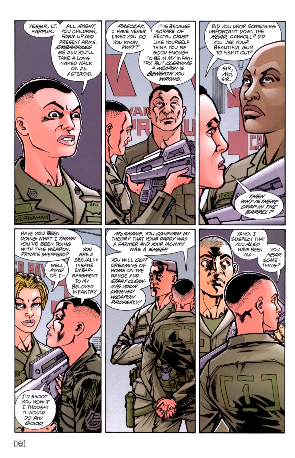 Read online Starship Troopers: Insect Touch comic -  Issue #1 - 20