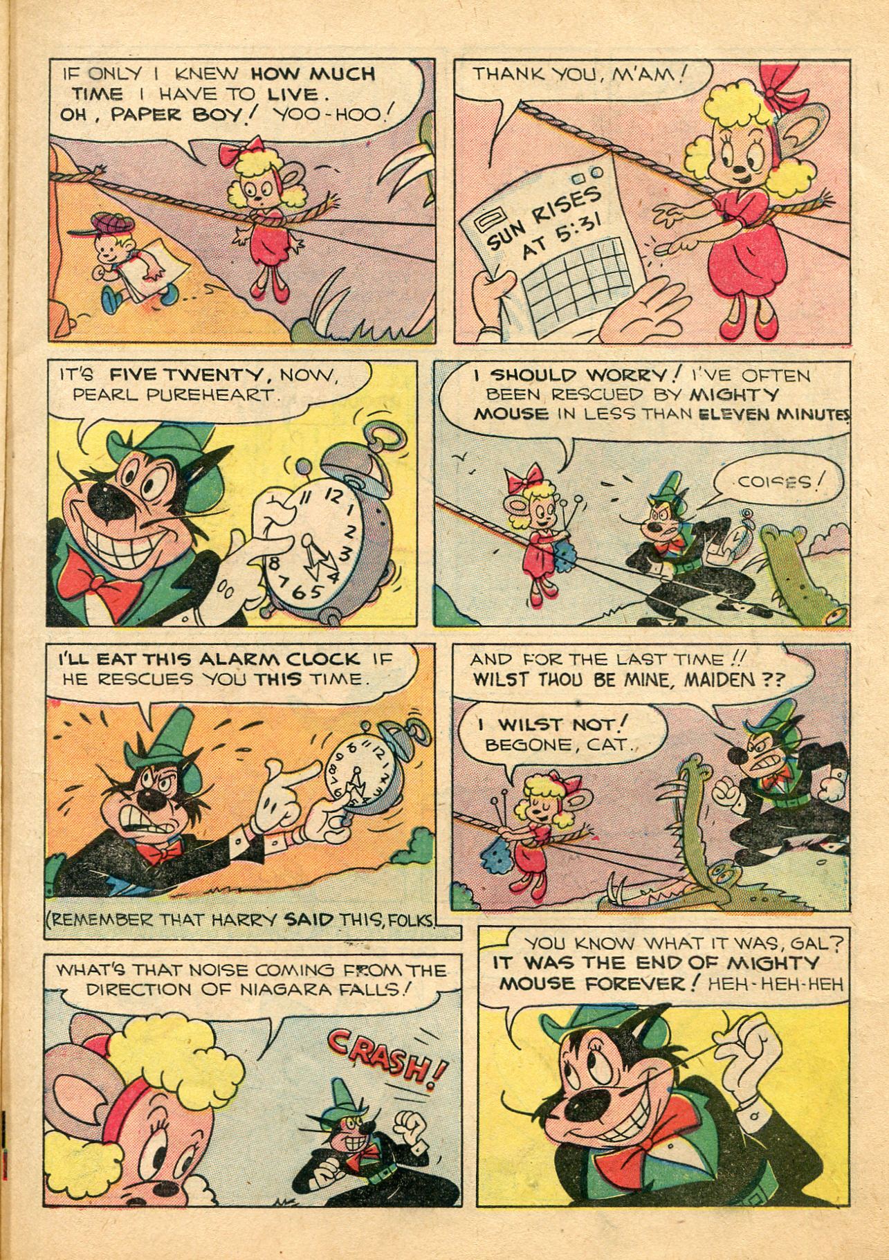 Read online Paul Terry's Mighty Mouse Comics comic -  Issue #25 - 5